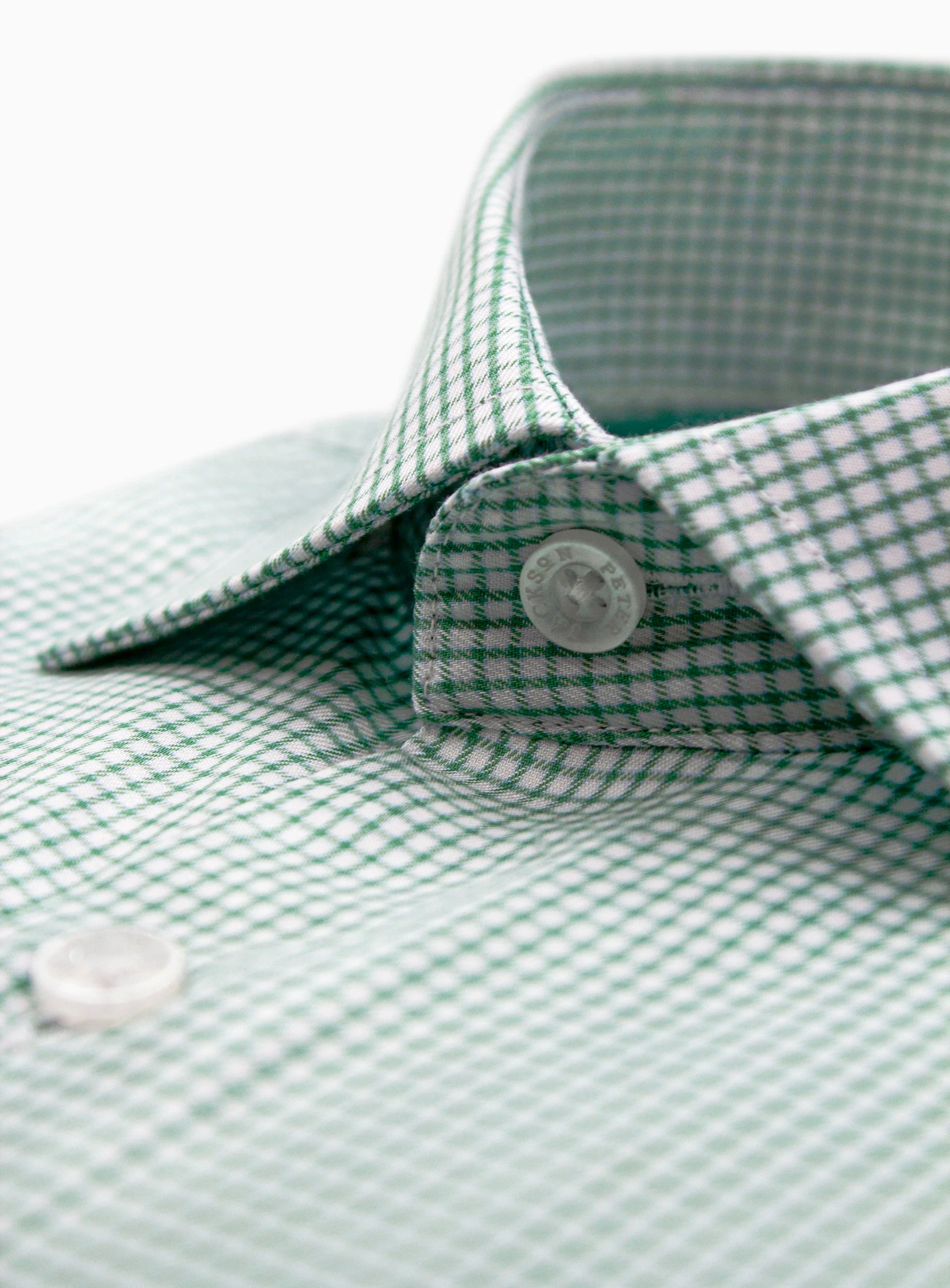 Milan Micro Check Green Shirt