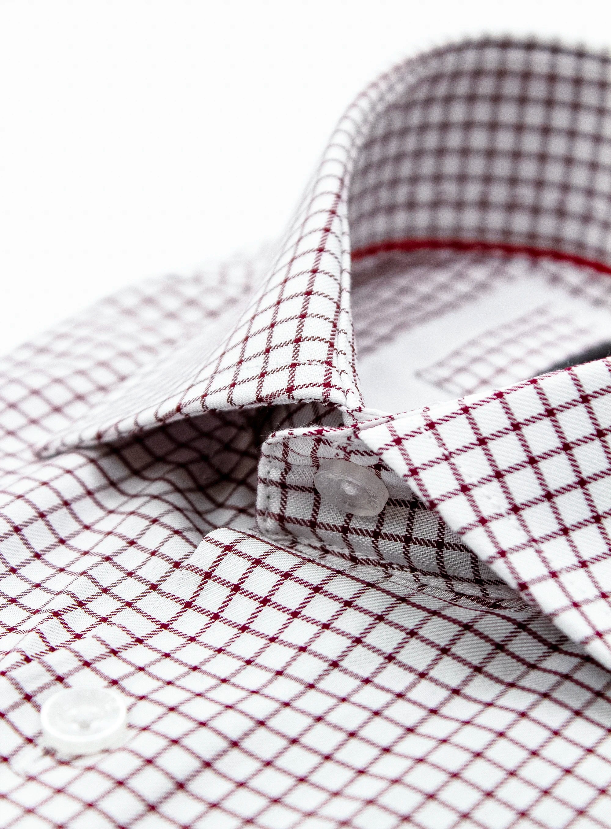 Milan Check Mulberry Shirt
