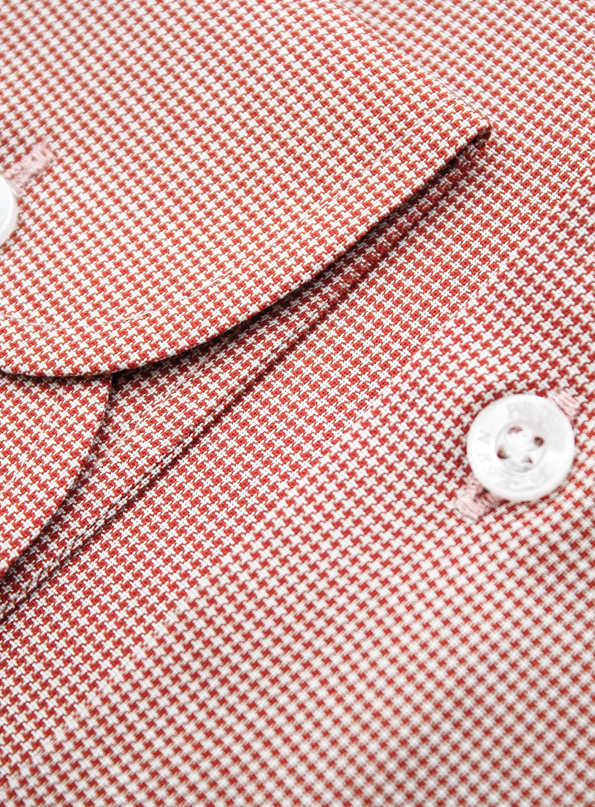 Milan Orange Puppytooth Shirt