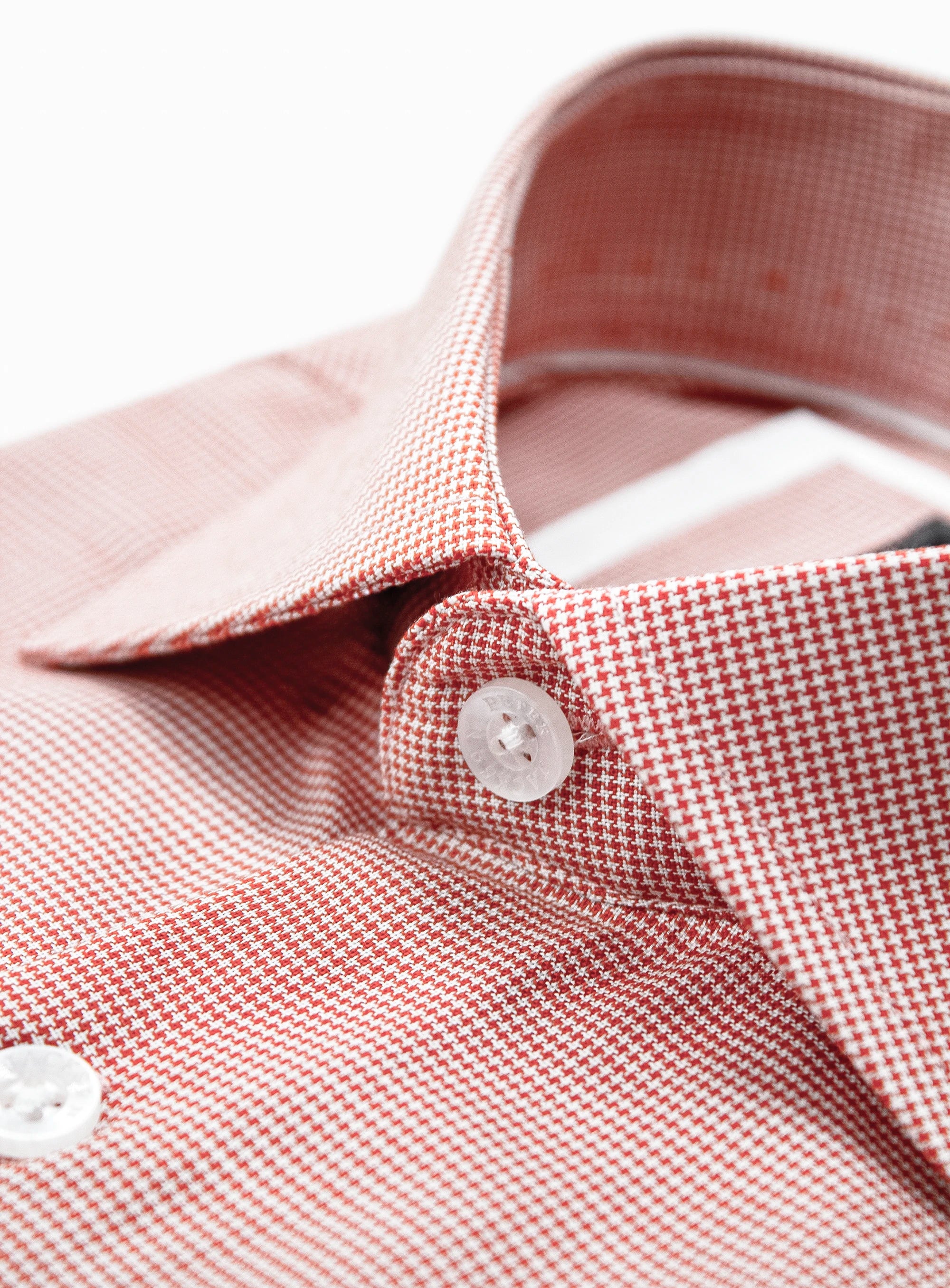 Milan Orange Puppytooth Shirt