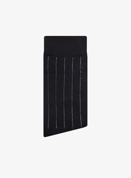 Classic Stripe Black Socks