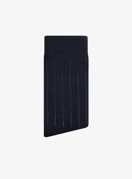 Classic Stripe Navy Blue Socks