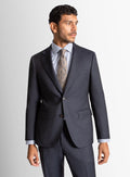 Dominico Basketweave Navy Suit