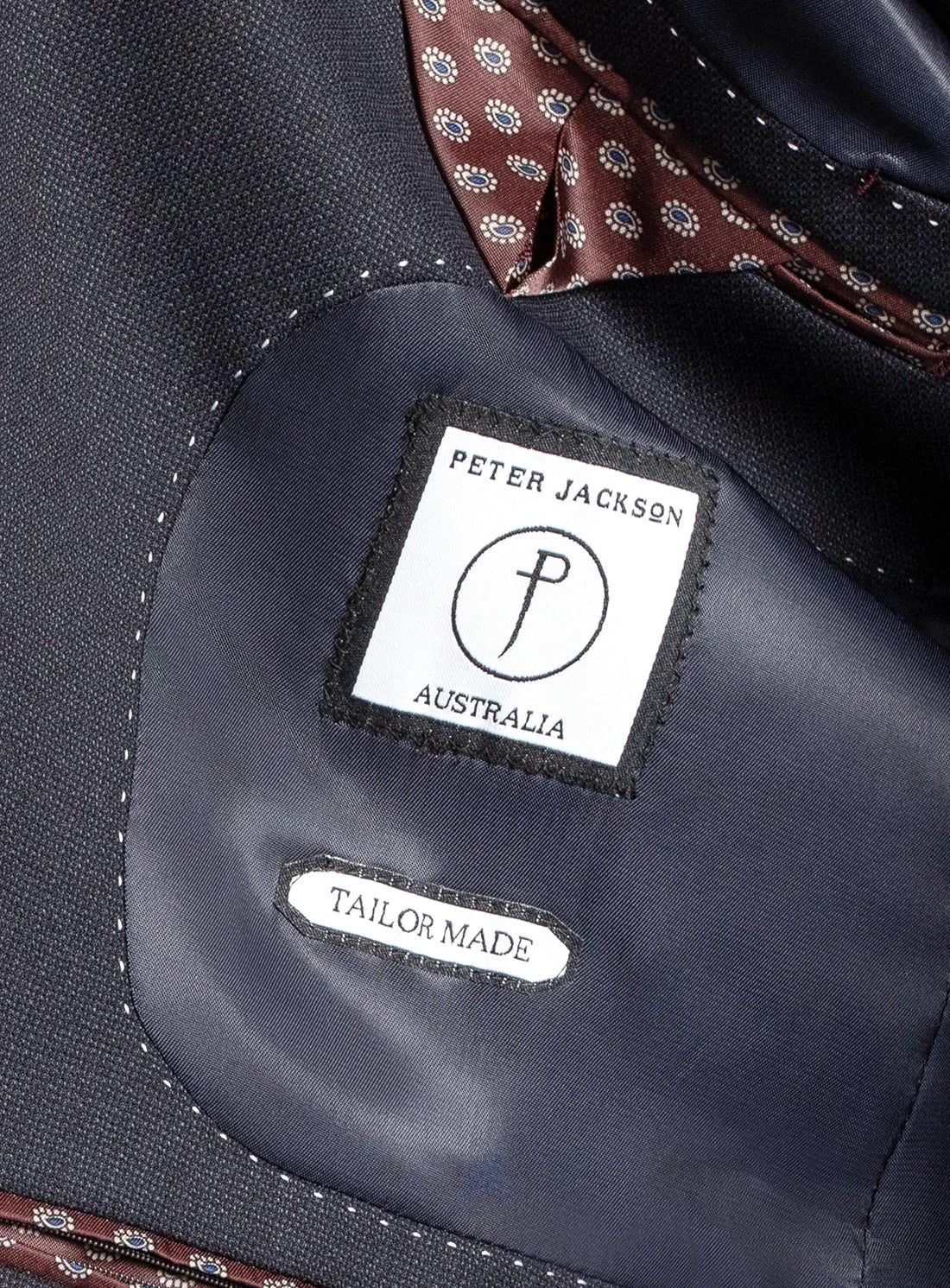 Mens Suit Blue Wool