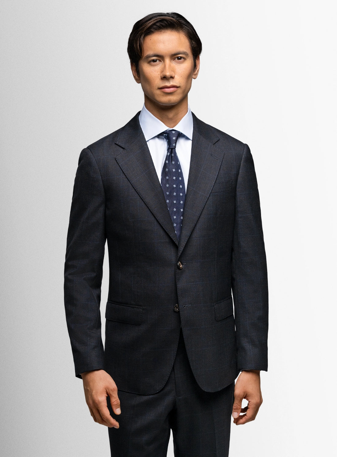 Rafael Check Charcoal Grey Suit