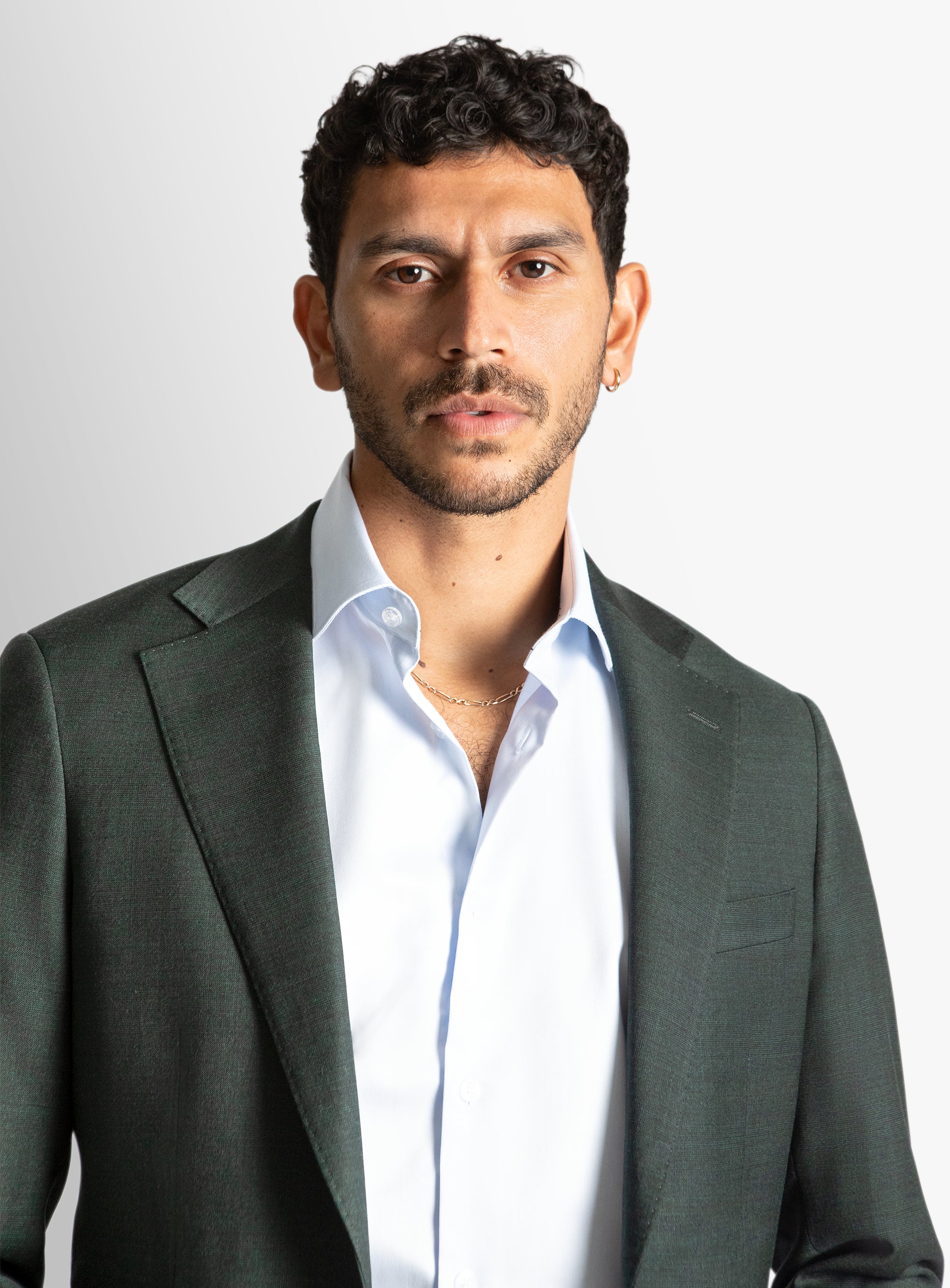 Avanti Plaid Green Suit