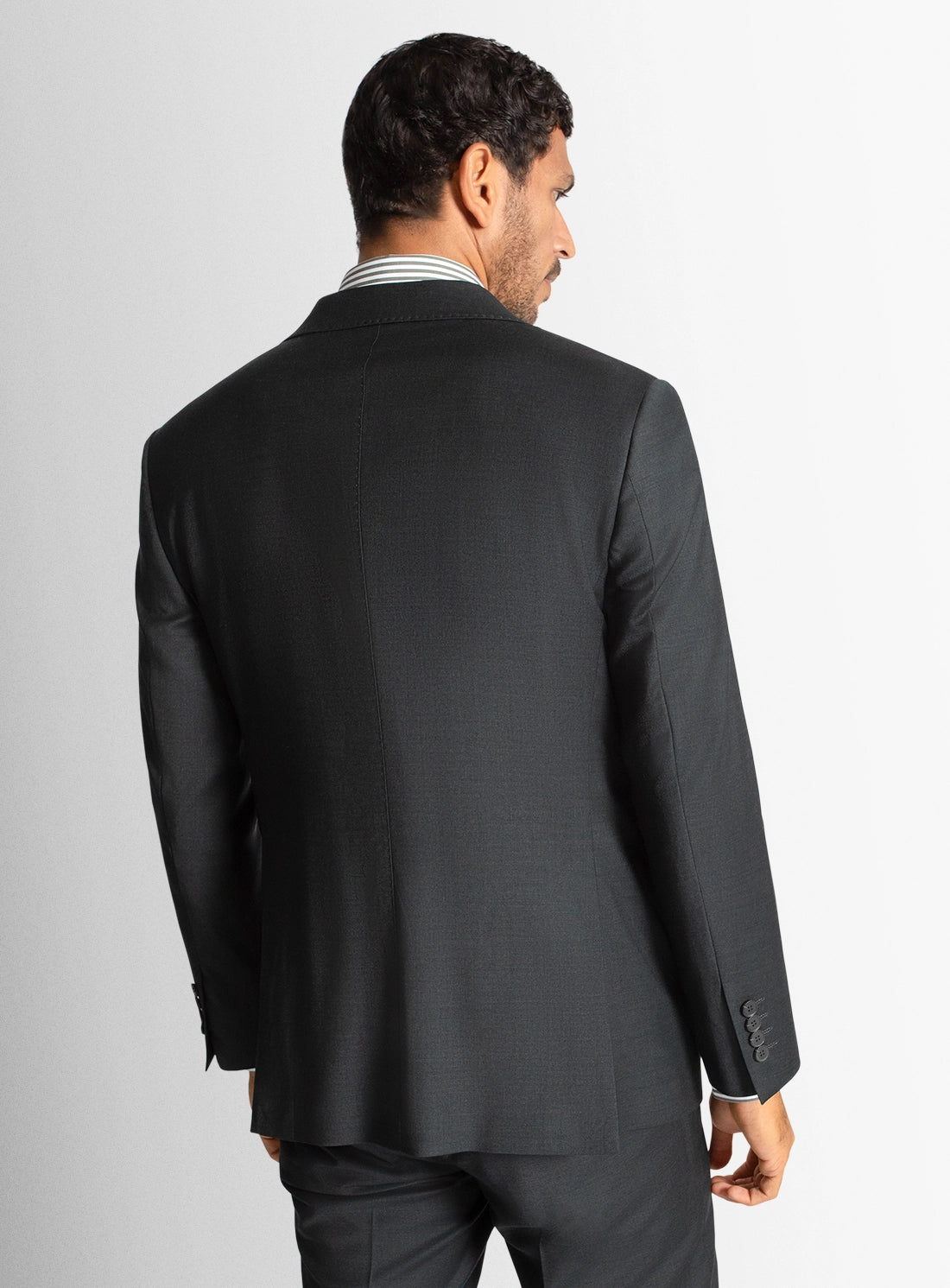 Mens Suit Green Wool