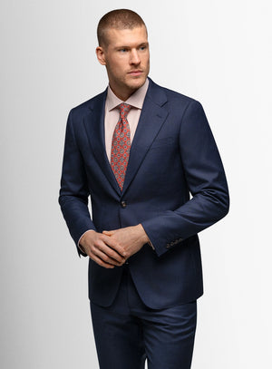 Armand Plaid Navy Suit