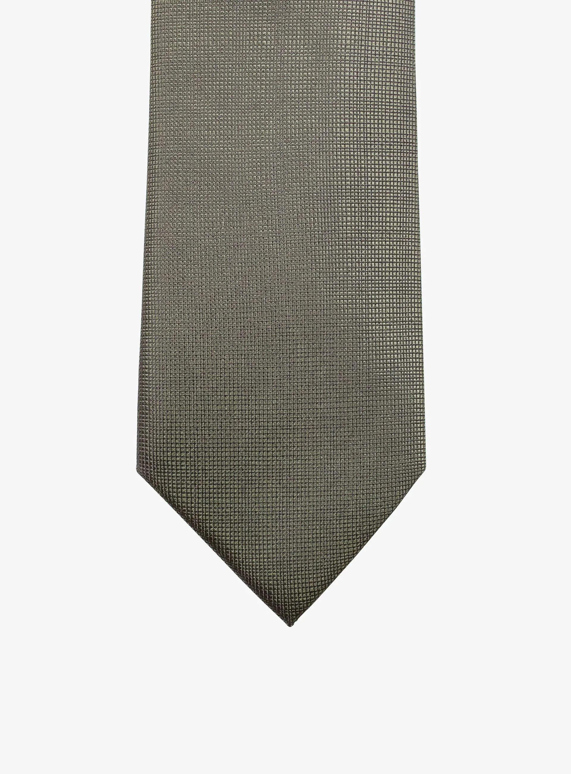 Textured Green Tie