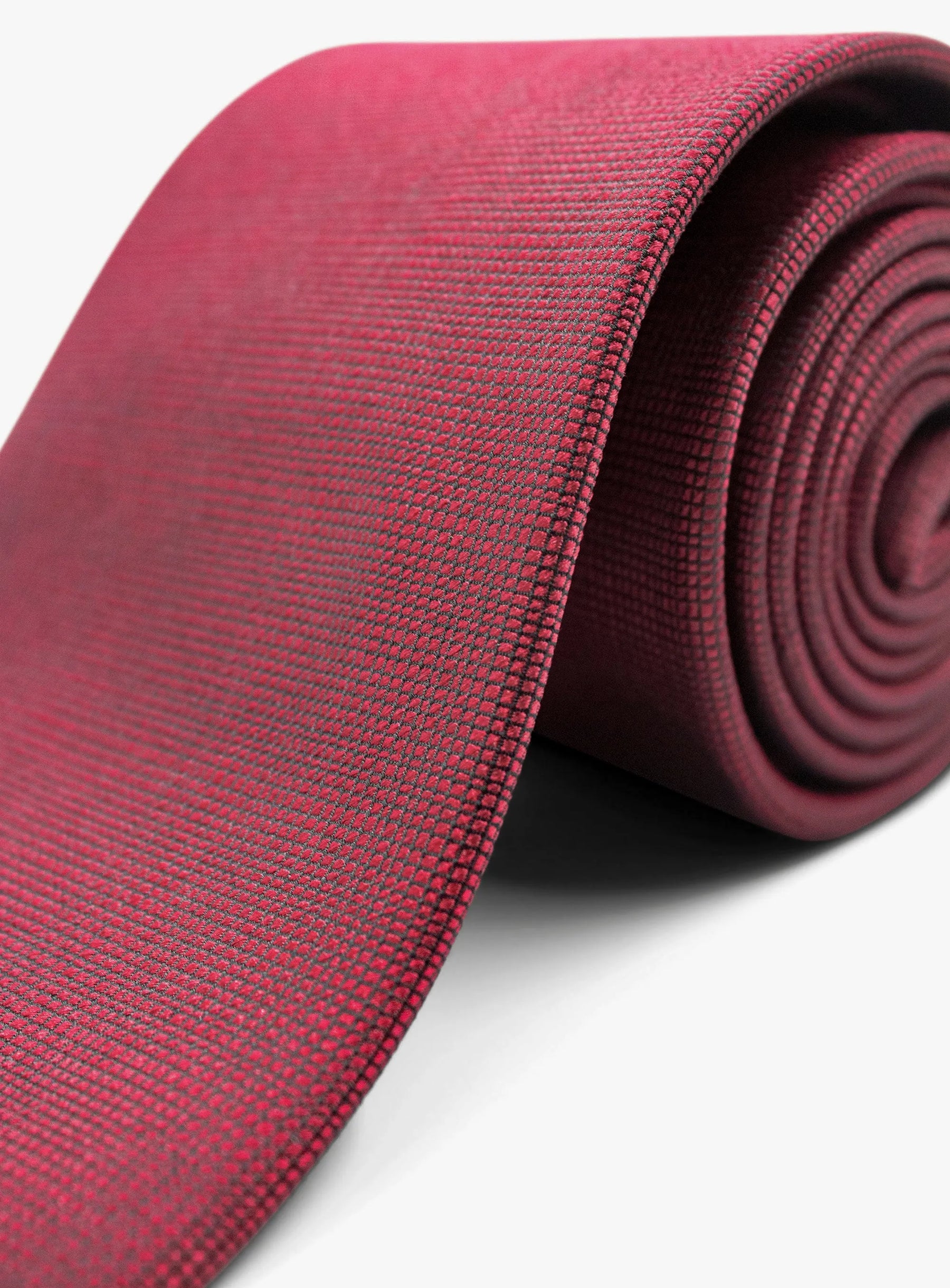 Textured Burgundy Tie