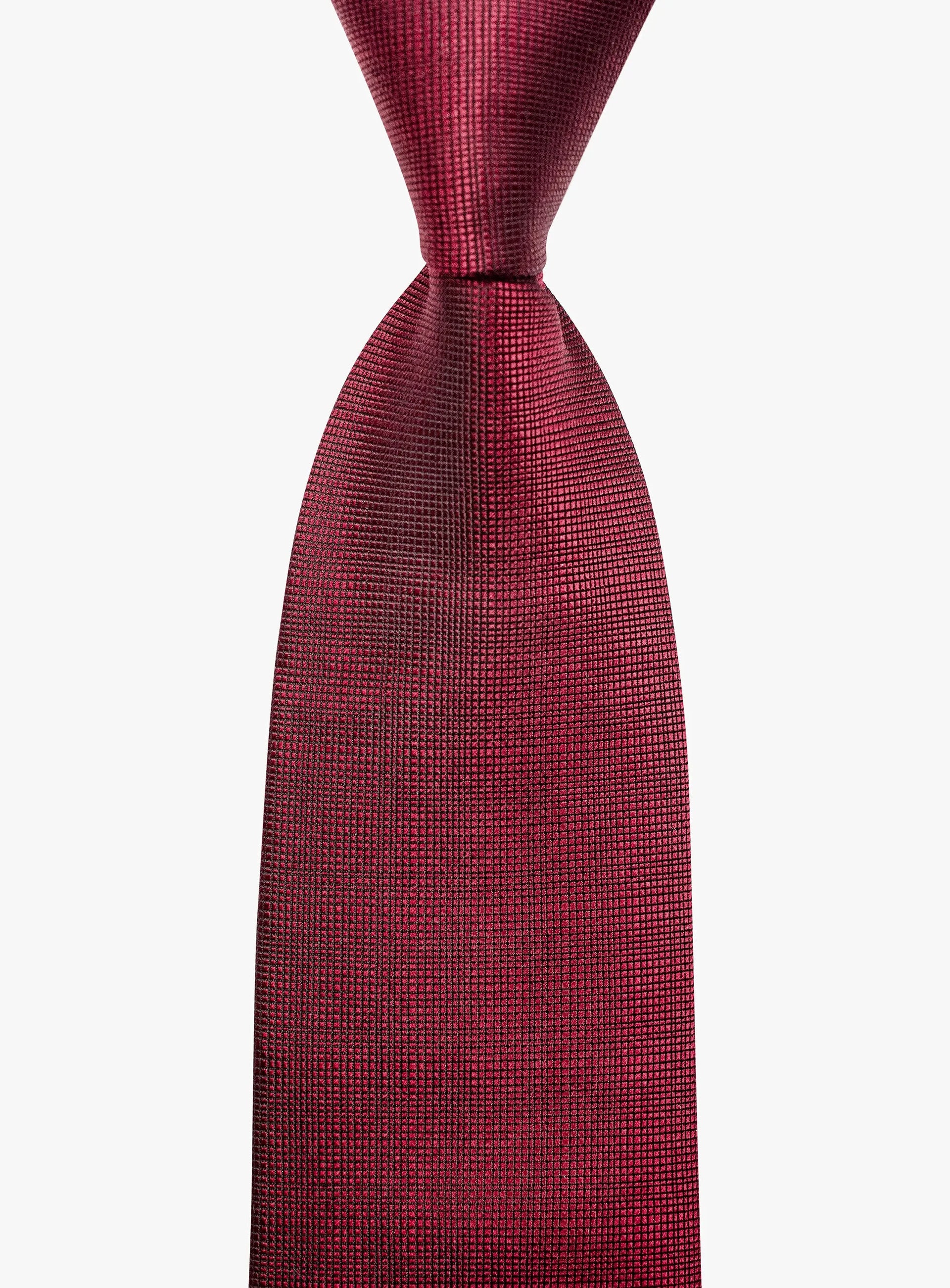 Textured Burgundy Tie