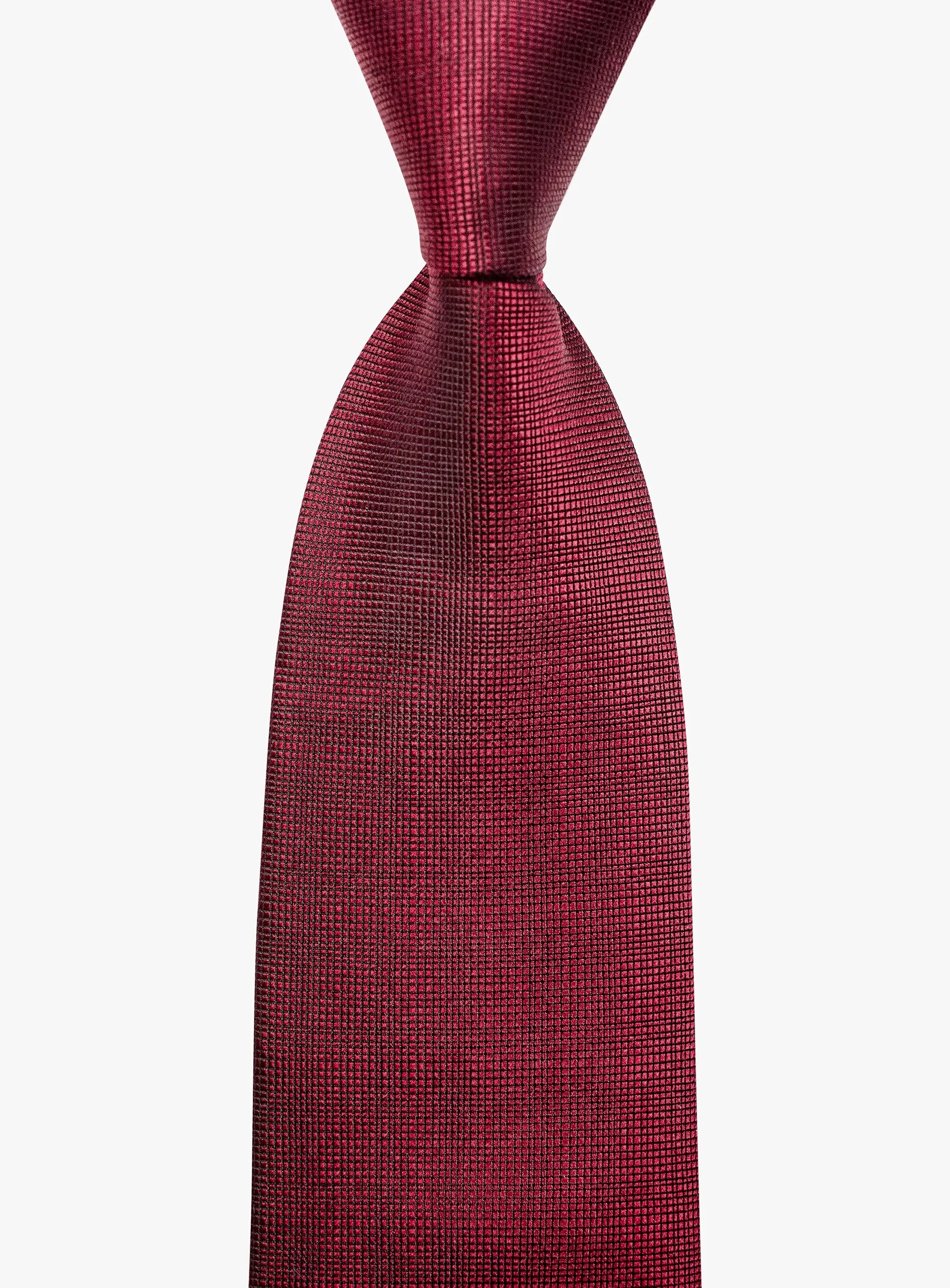 Textured Burgundy Tie