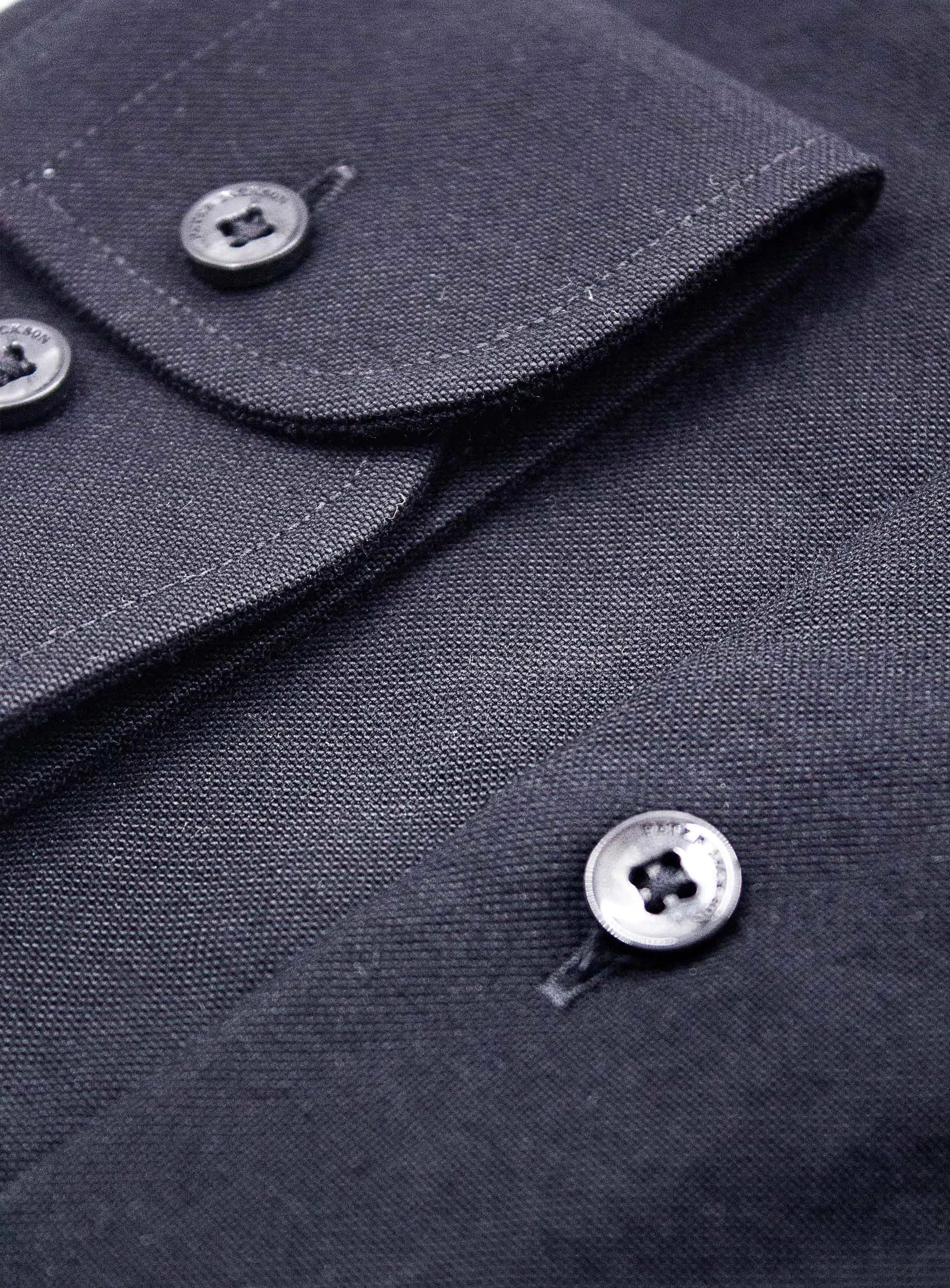 Merano Black Oxford Shirt