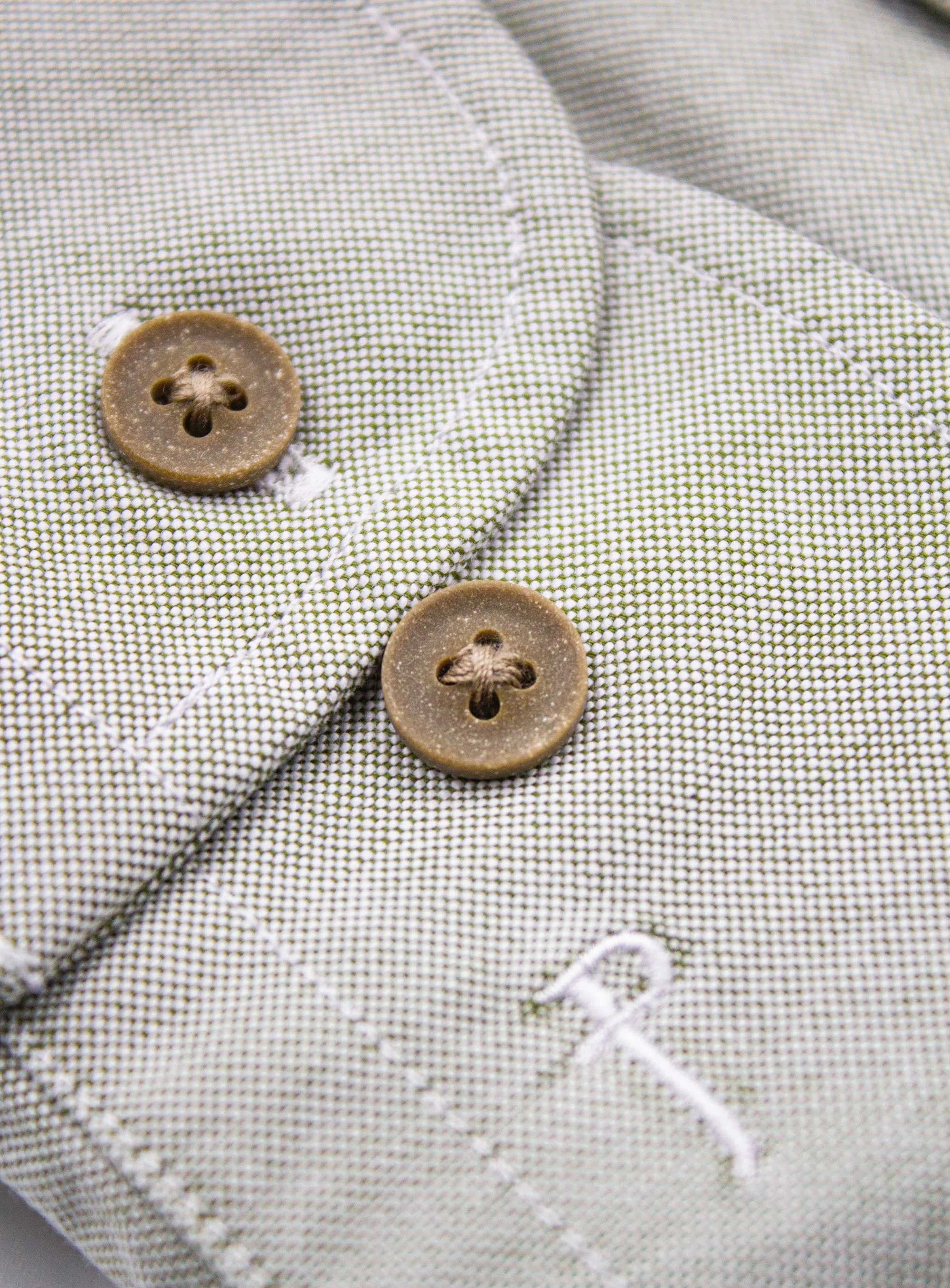 Merano Green washed Oxford Shirt