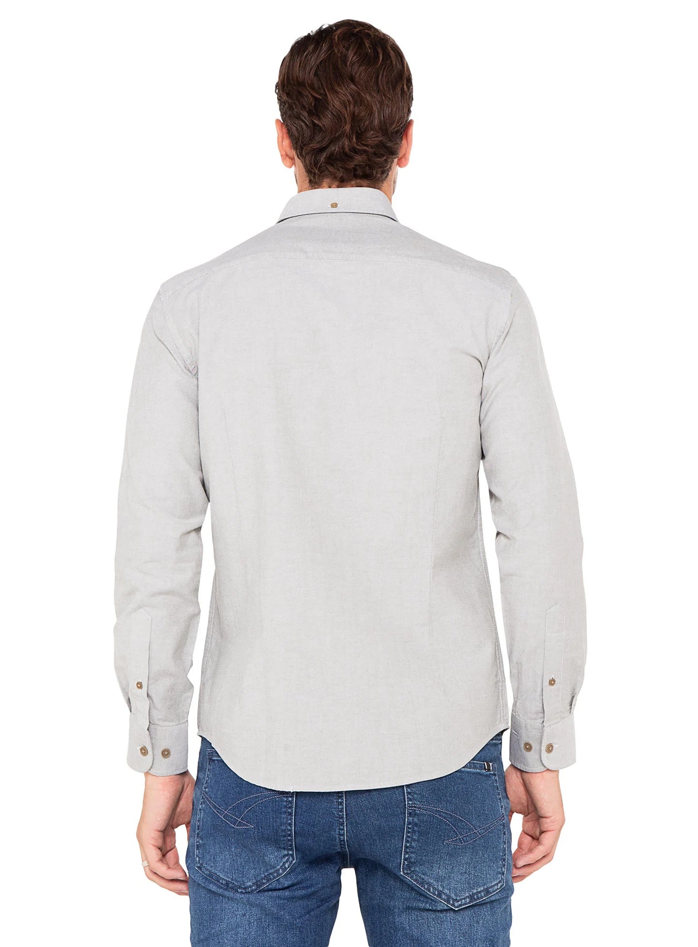 Merano Green washed Oxford Shirt