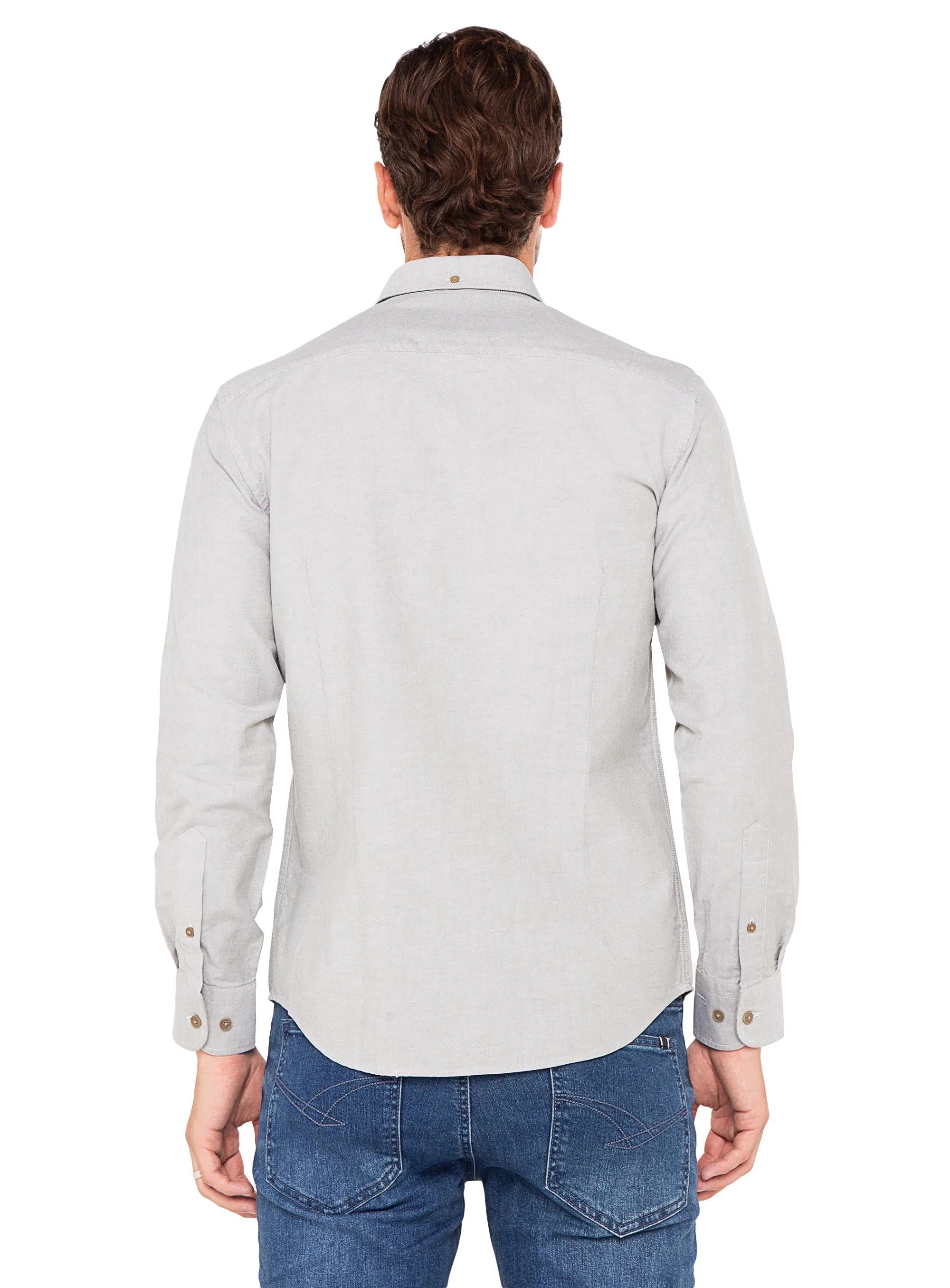 Merano Green washed Oxford Shirt