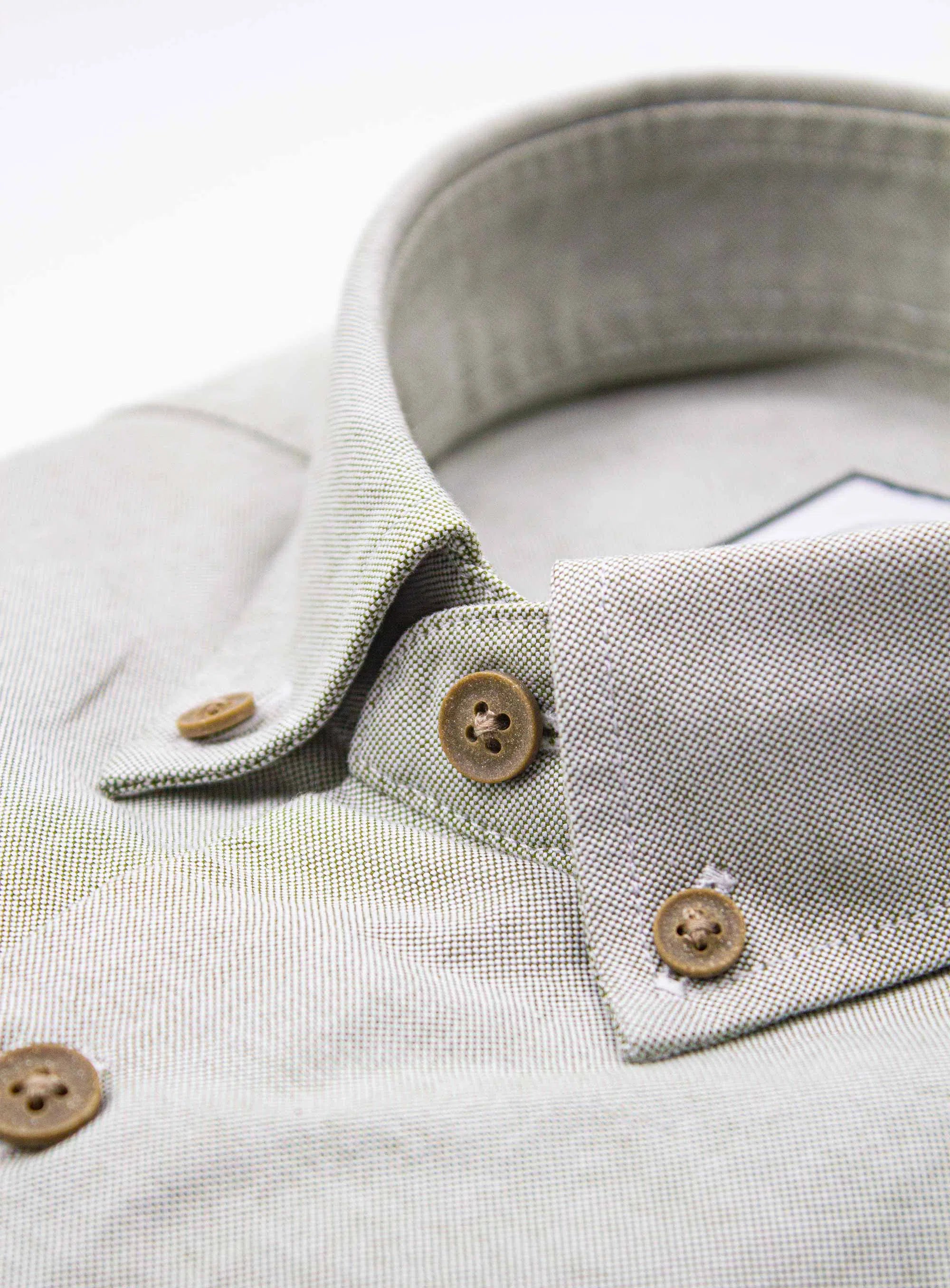 Merano Green washed Oxford Shirt