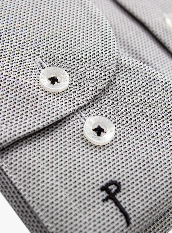 Milan Black/White/Grey Micro Shirt