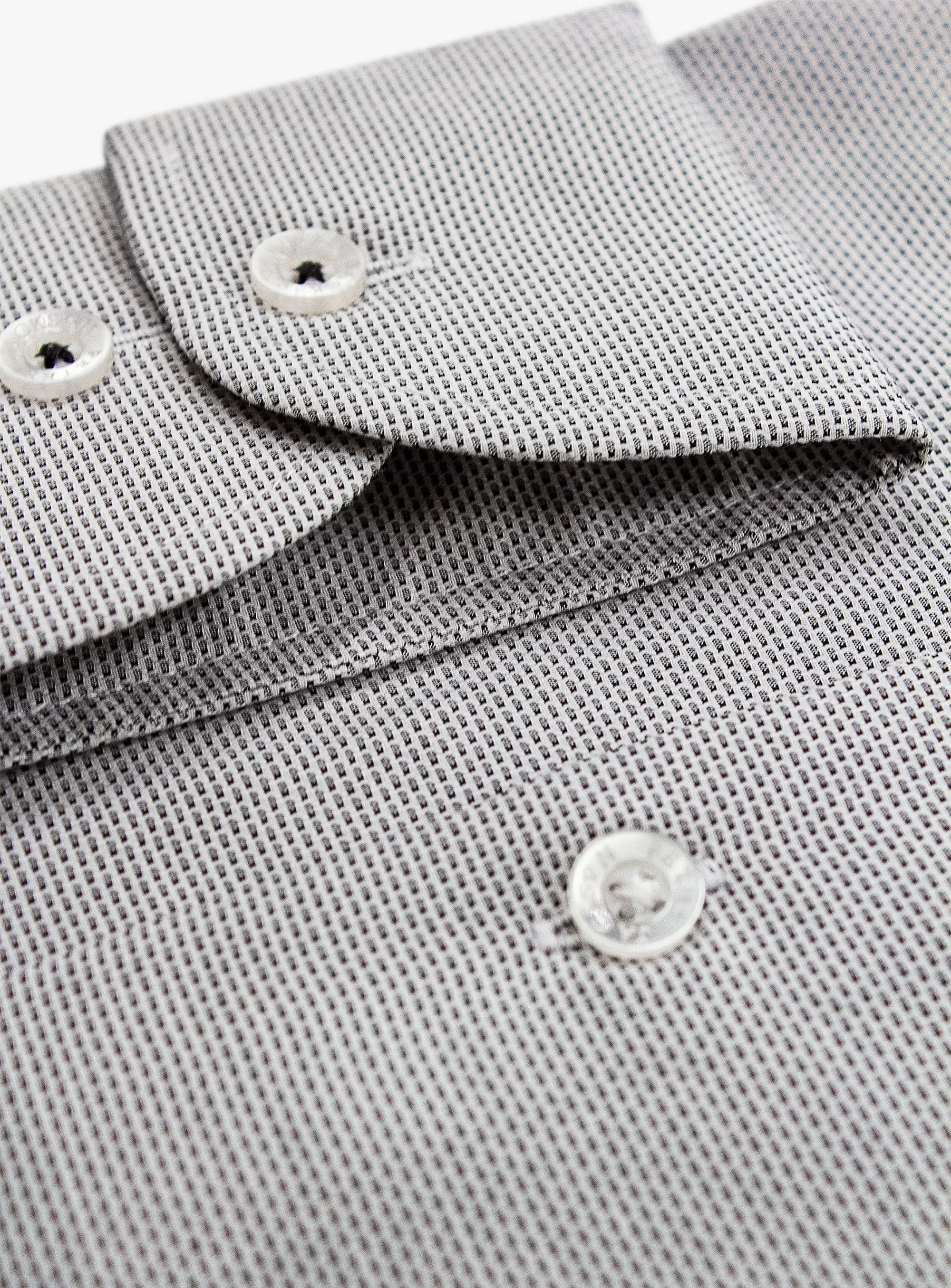 Milan Black/White/Grey Micro Shirt
