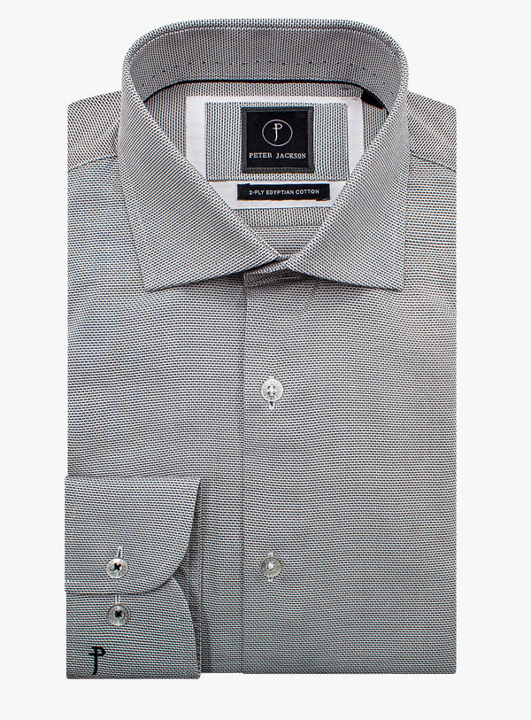 Milan Black/White/Grey Micro Shirt