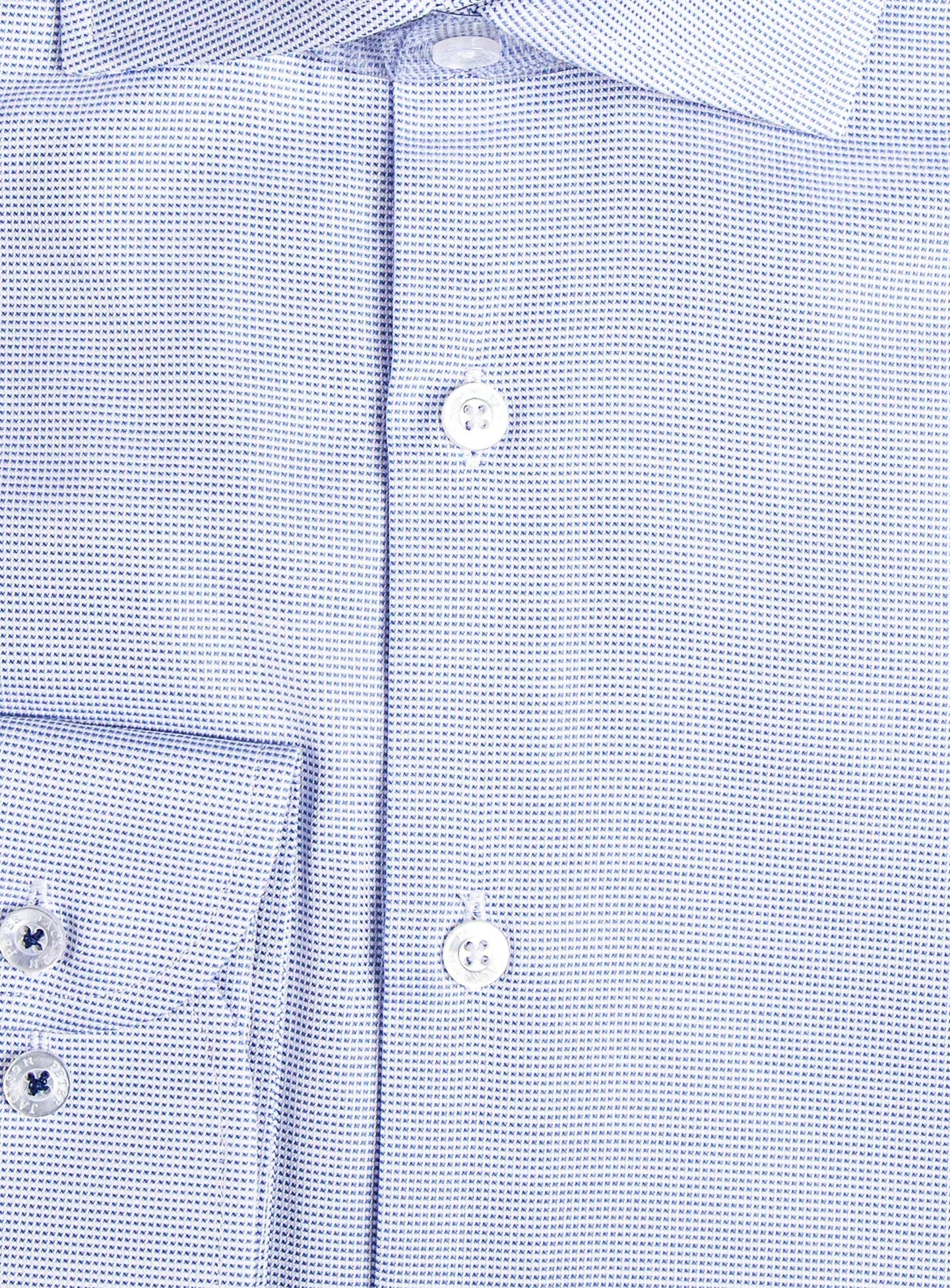 Milan Blue Micro Shirt