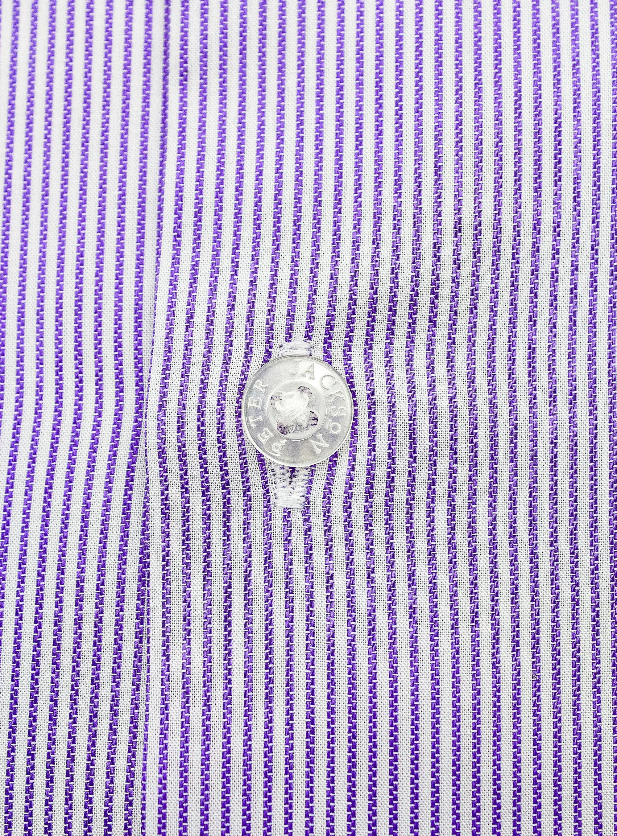 Milan Grape Micro Stripe Shirt