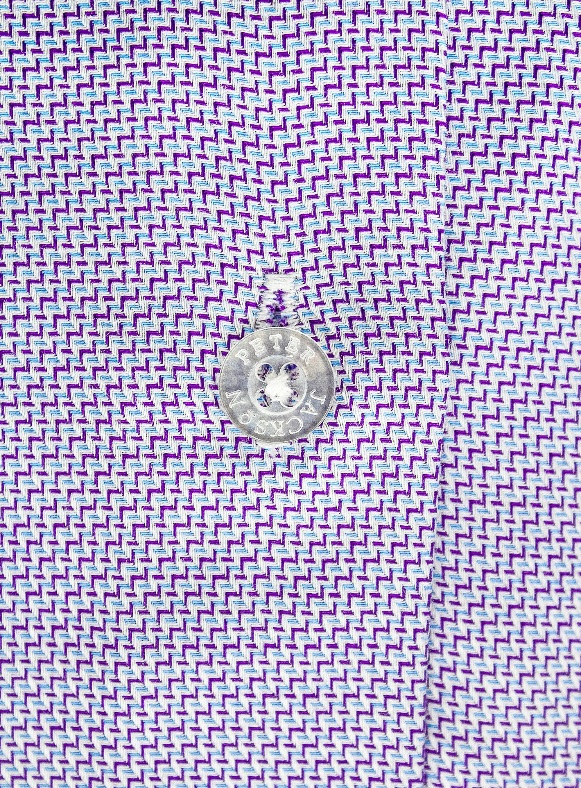 Milan Grape Stepped Weave Shirt