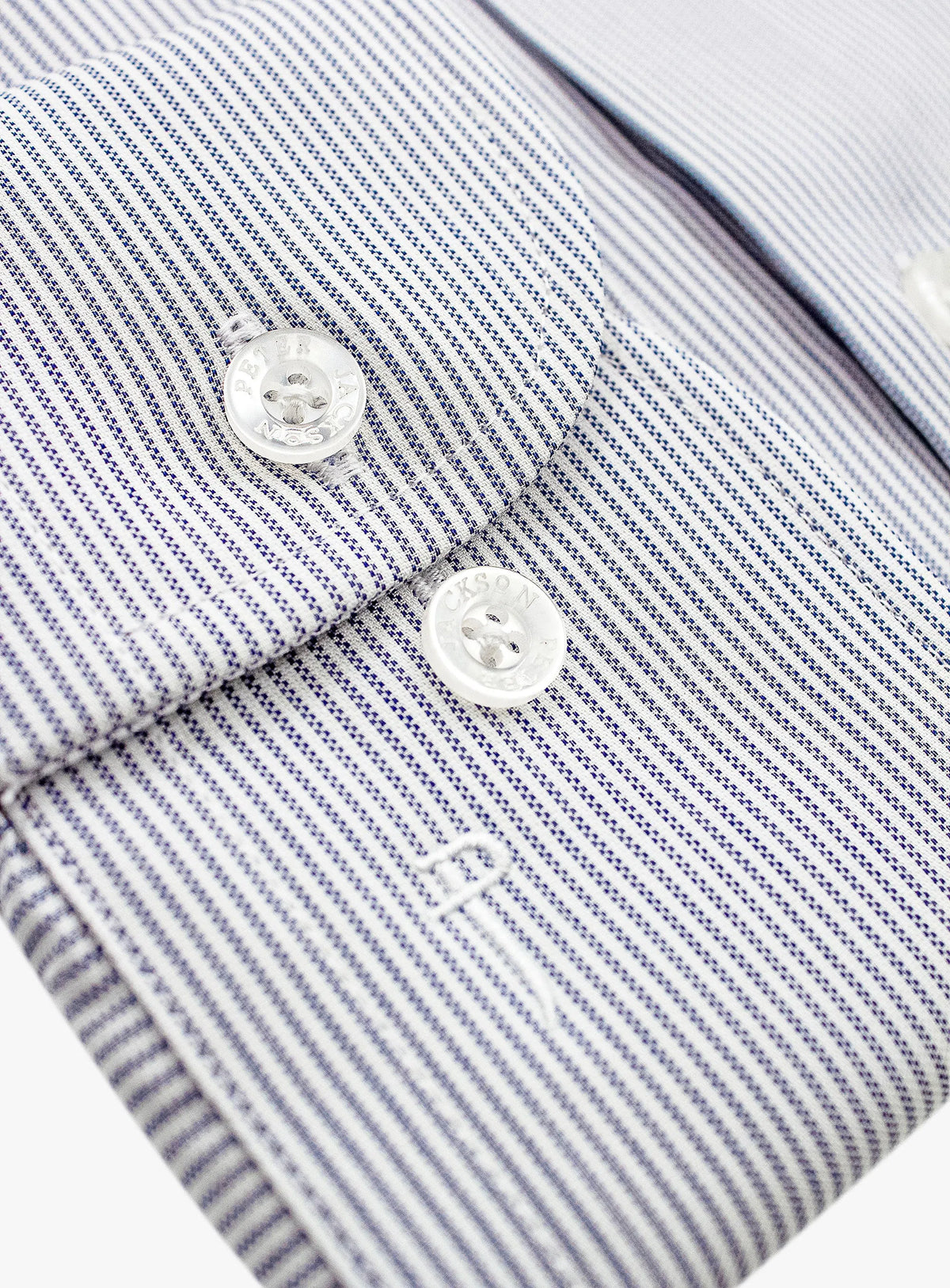 Milan Grey Oxford Stripe Shirt