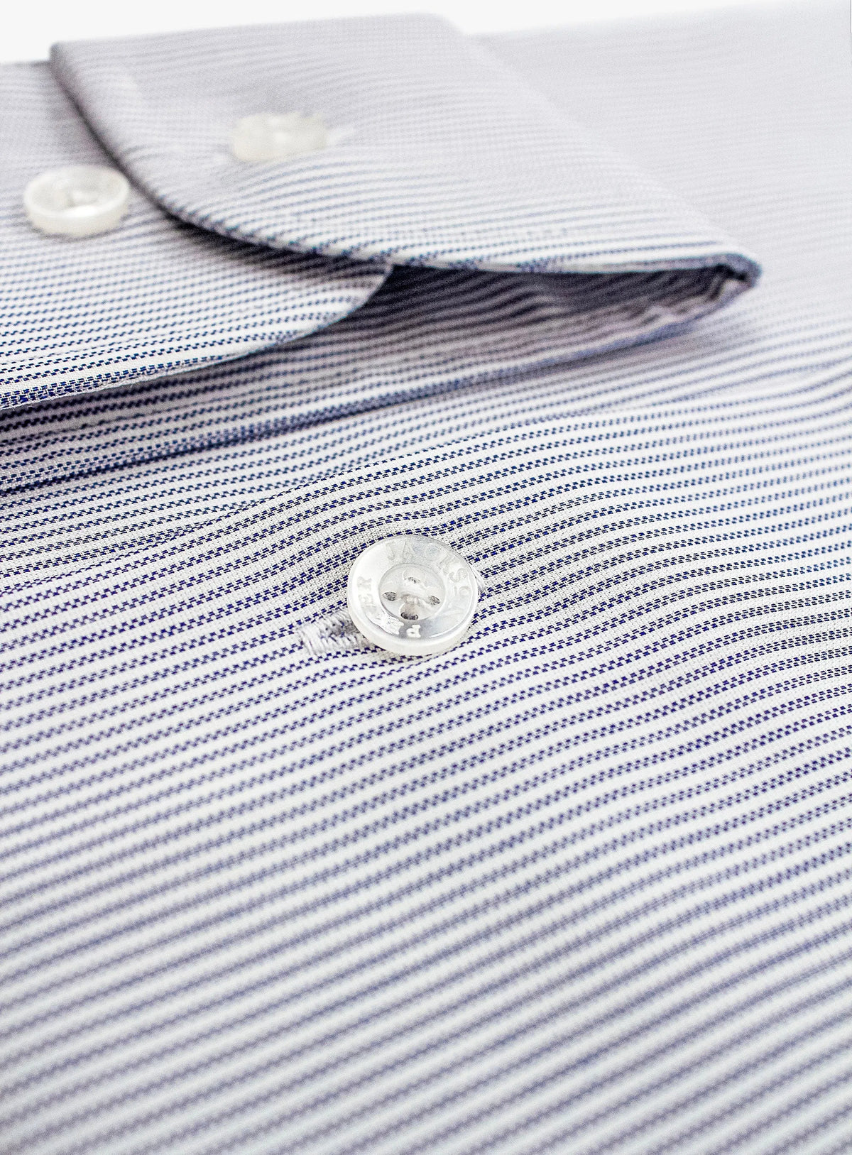 Milan Grey Oxford Stripe Shirt