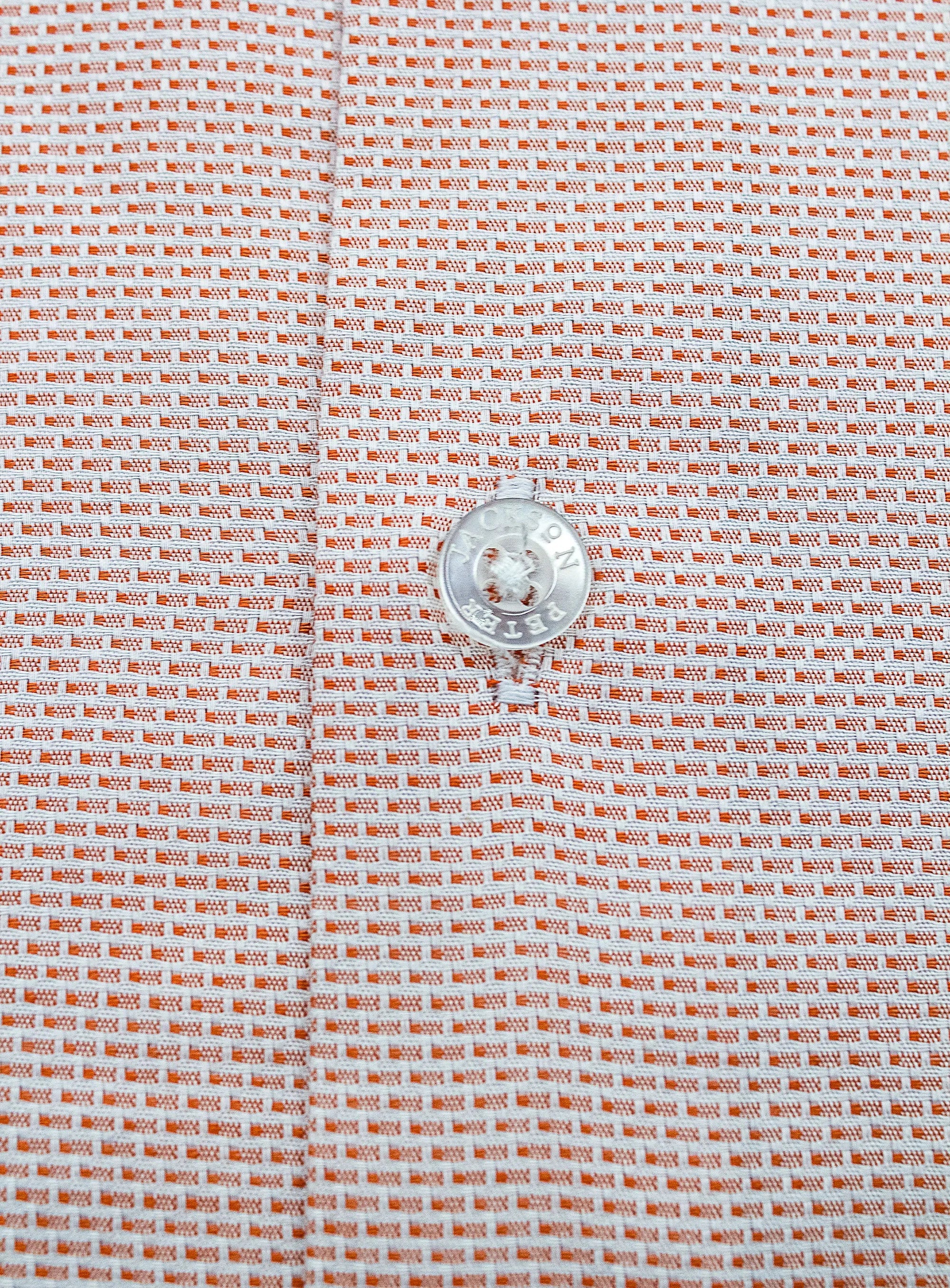 Milan Orange Micro Shirt