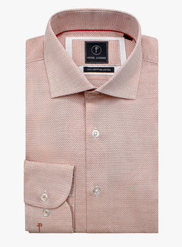 Milan Orange Micro Shirt