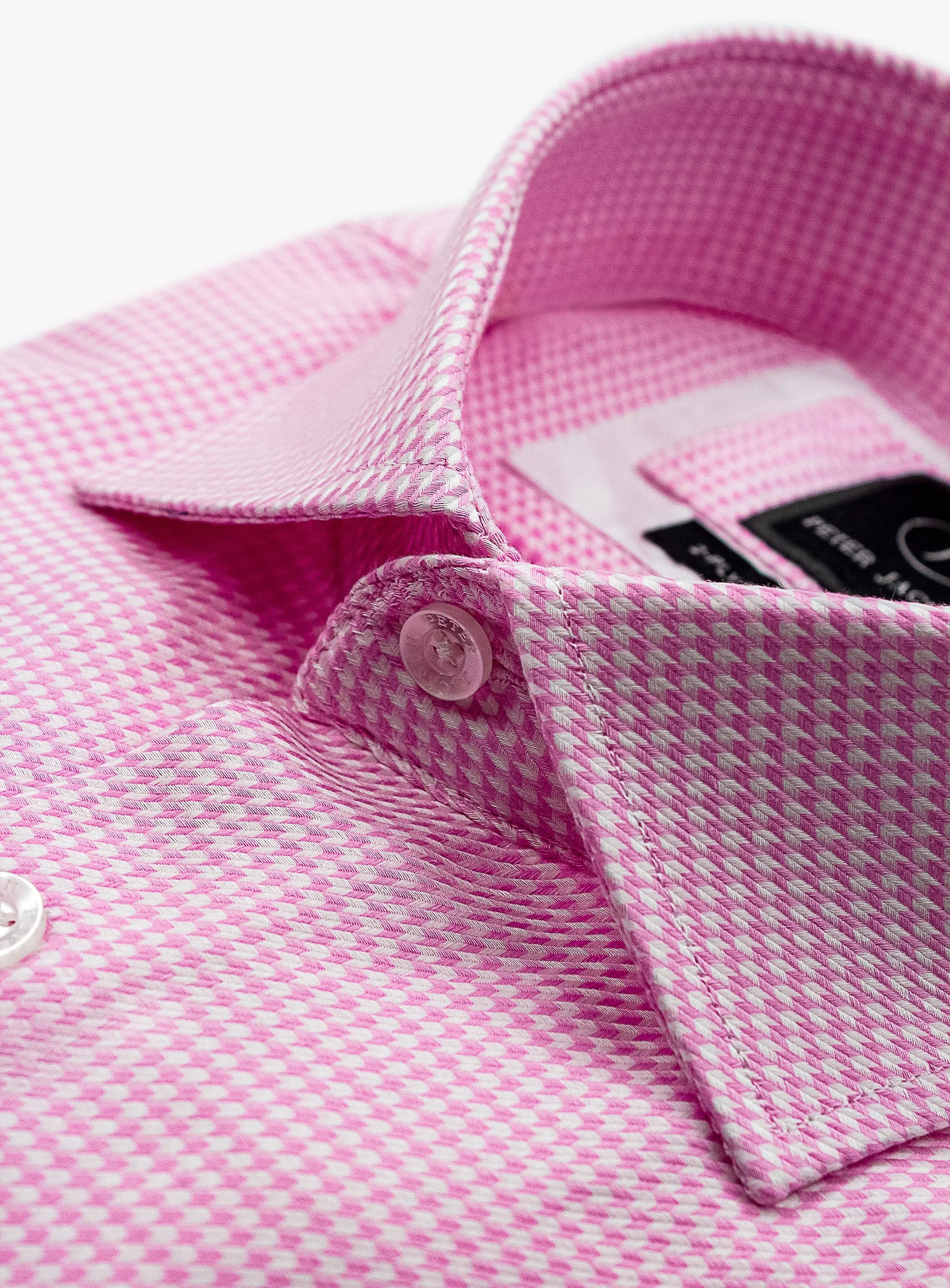 Milan Pink Puppytooth Shirt