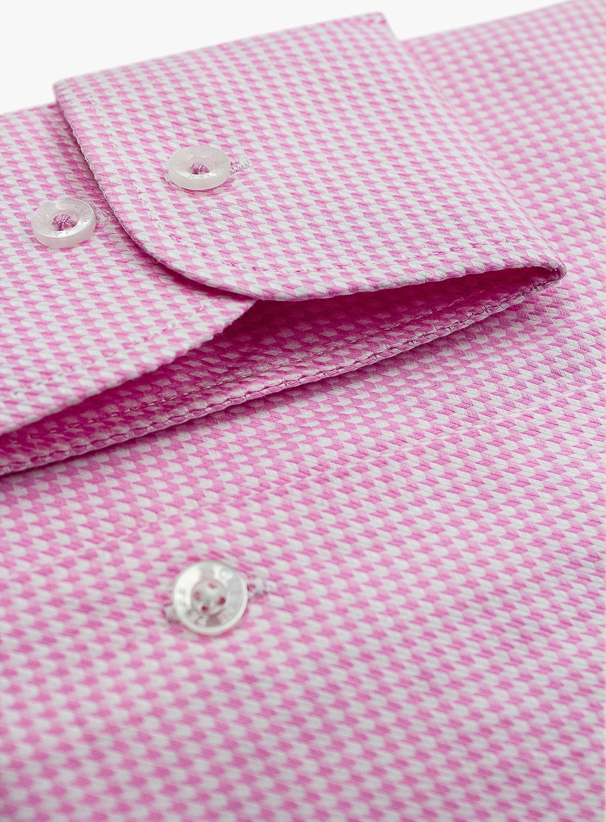 Milan Pink Puppytooth Shirt