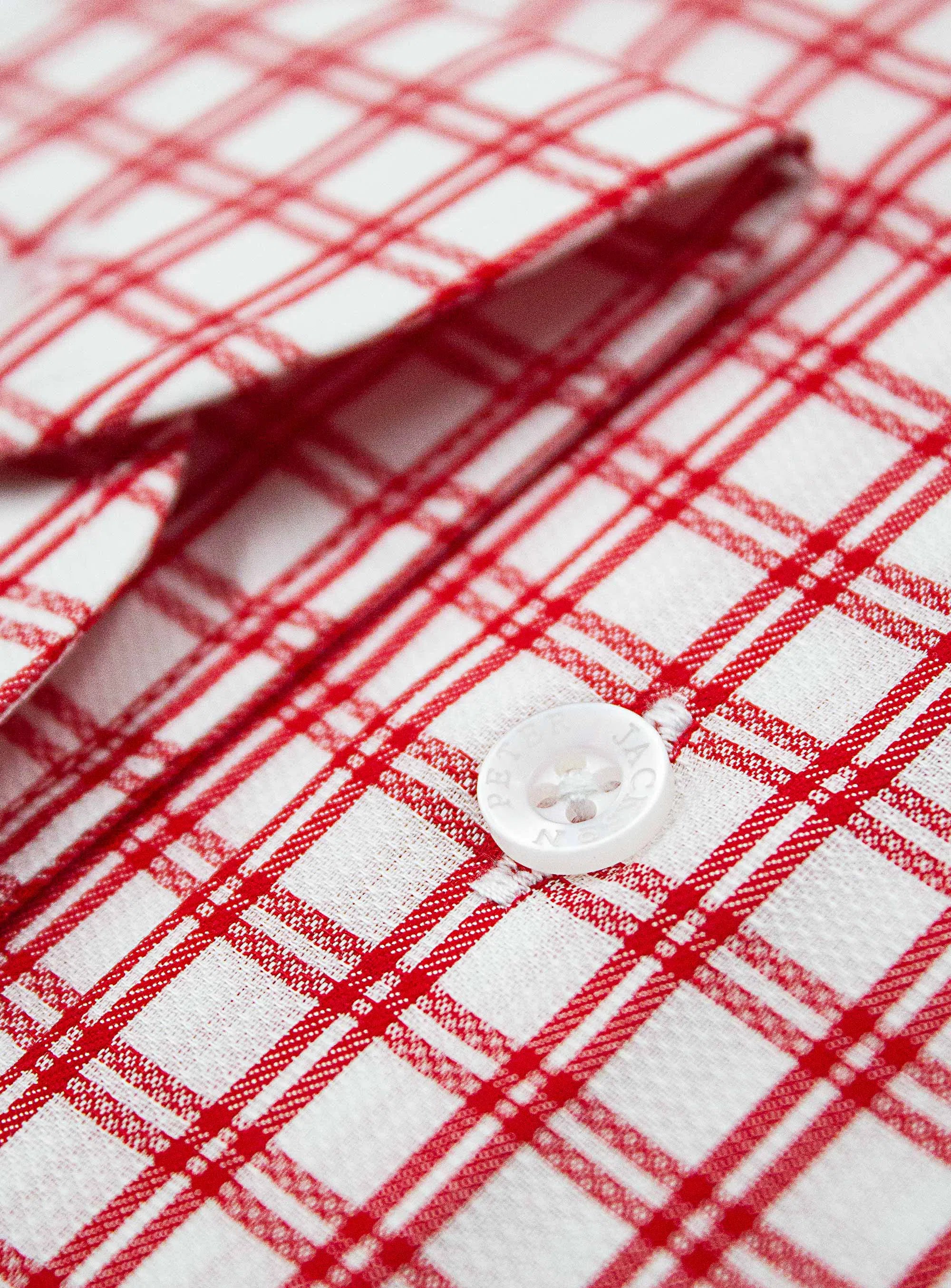 Milan Red Check Shirt