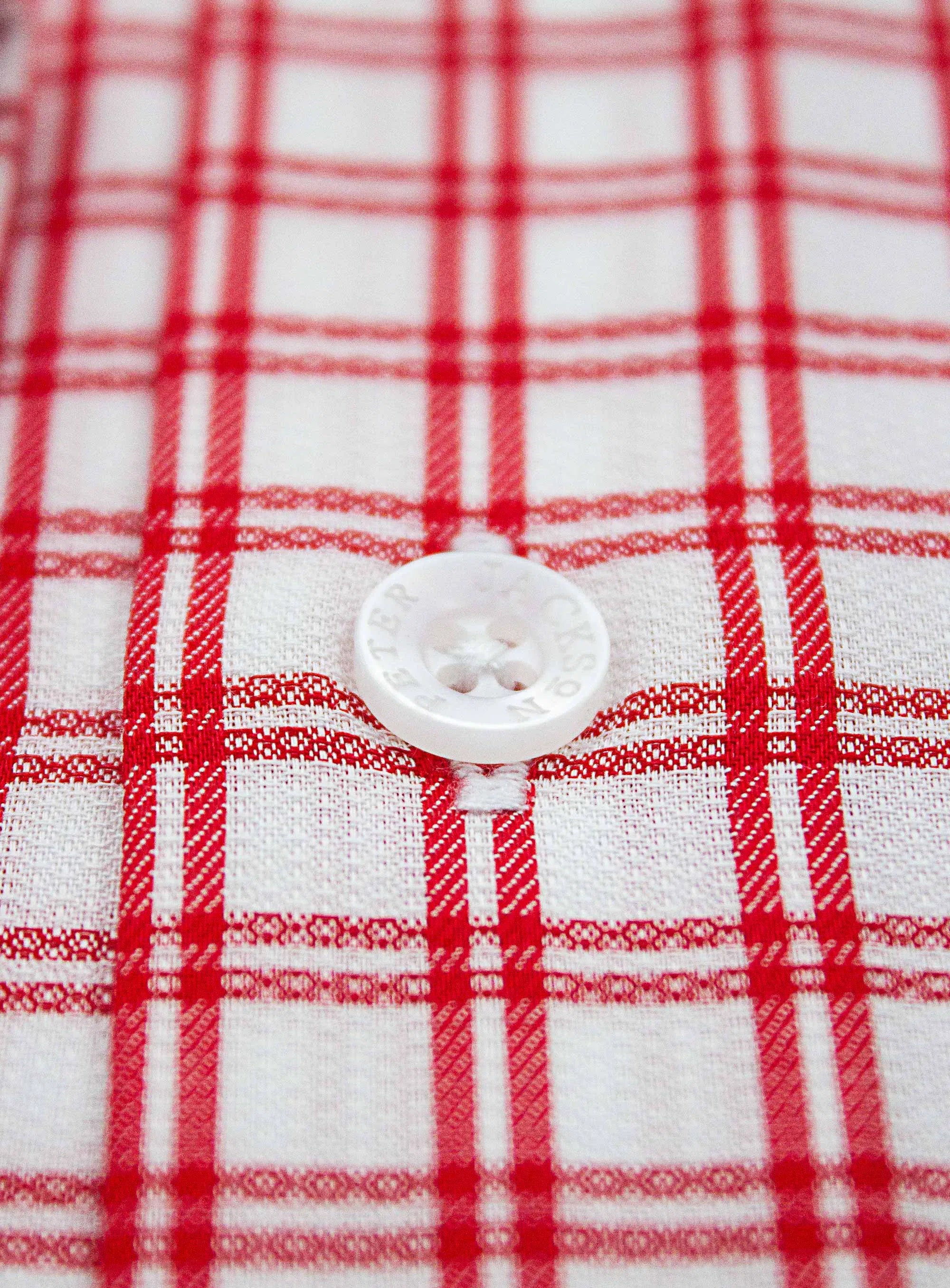 Milan Red Check Shirt