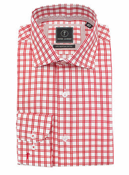 Milan Red Check Shirt