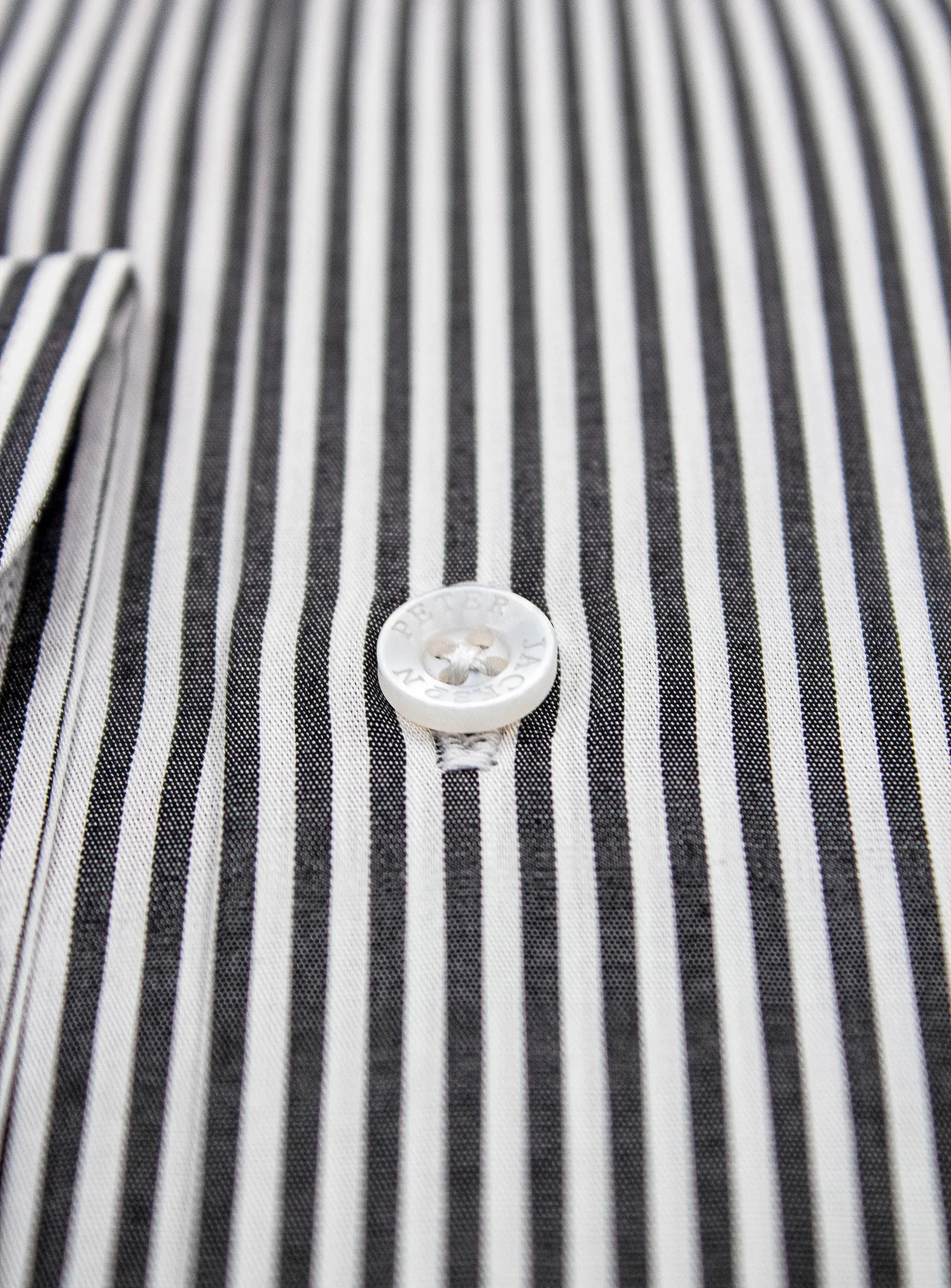 Milan Slim Black Stripe Shirt