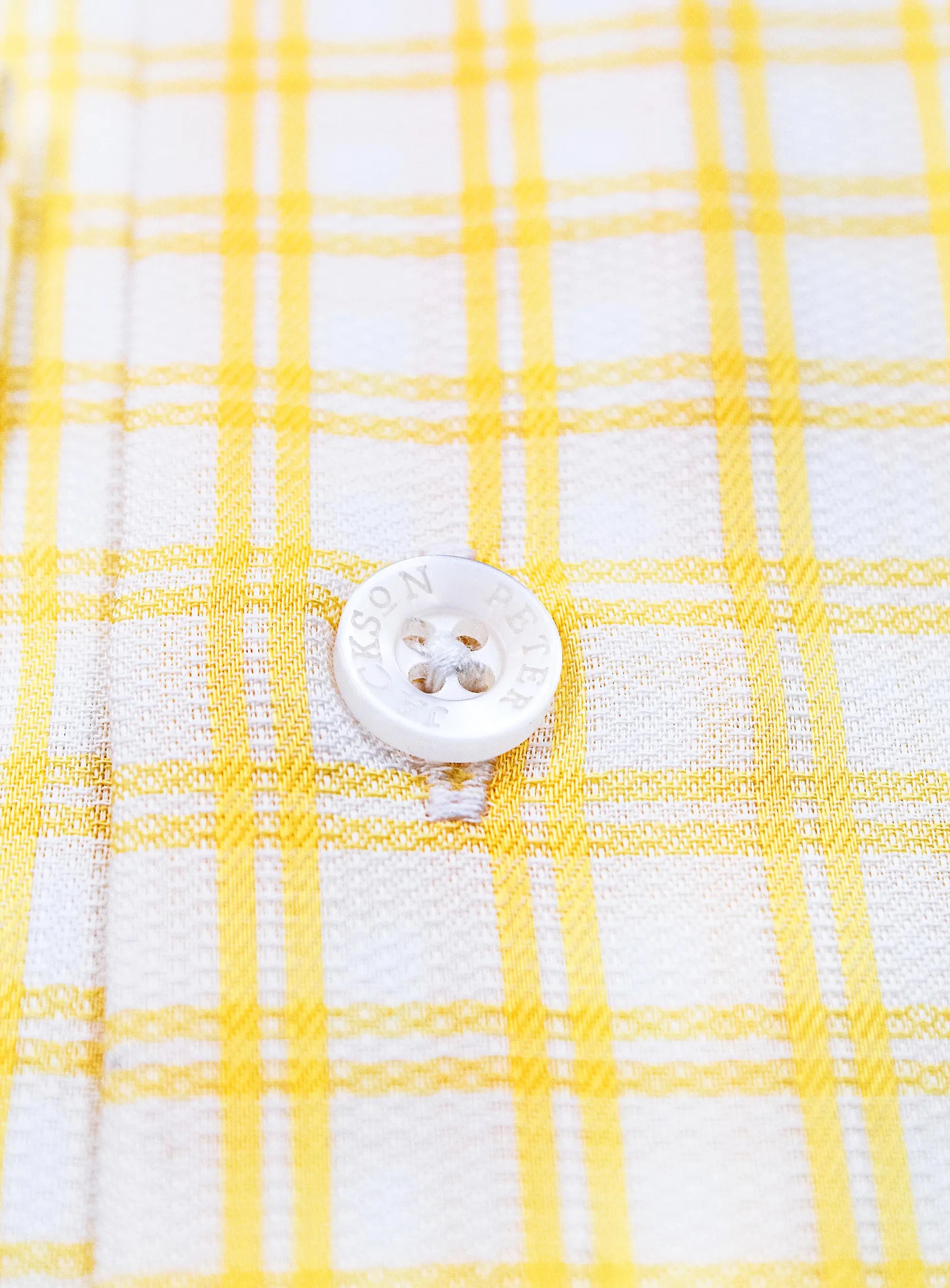 Milan Small Yellow Check Shirt