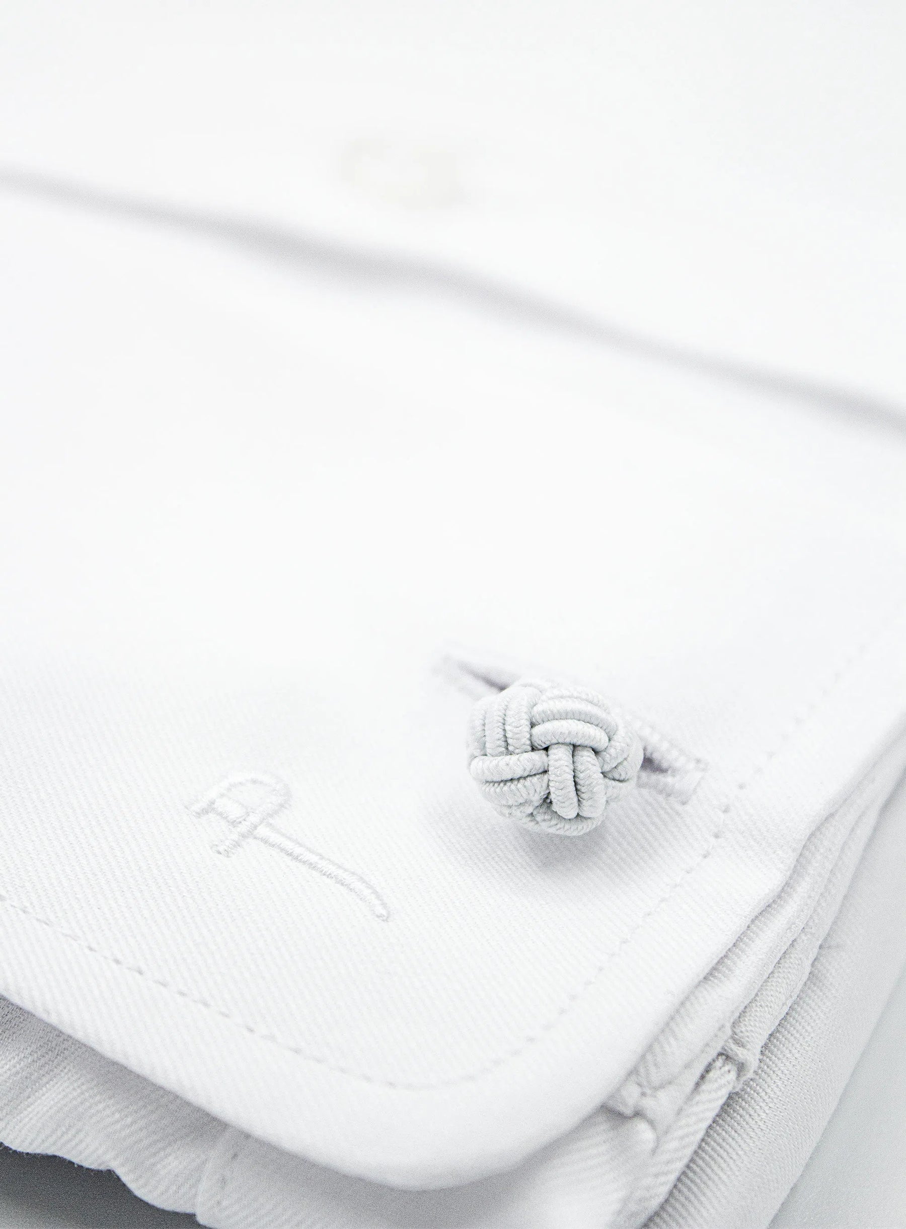 Milan White French Cuff Shirt