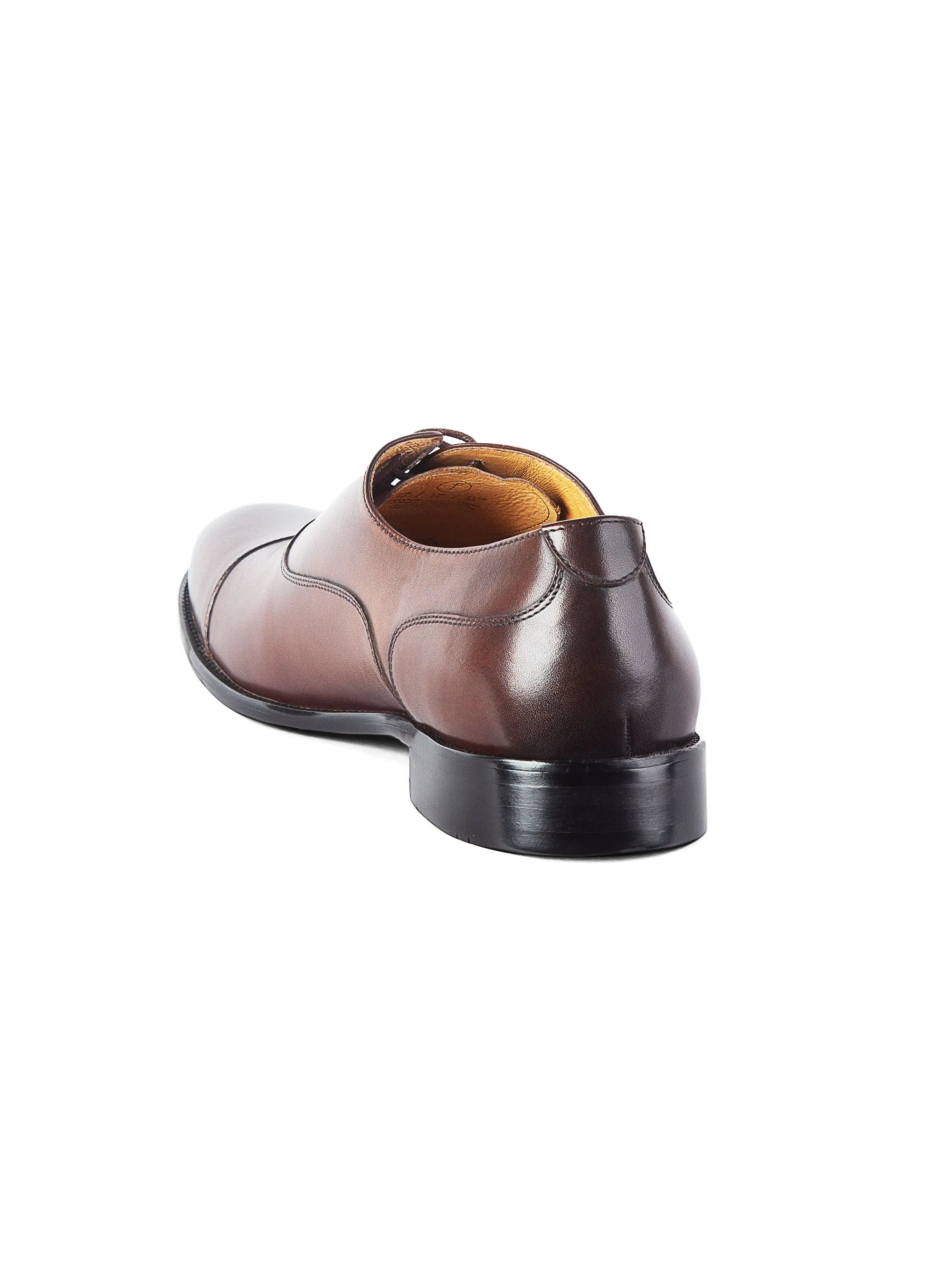 Montisanti Brown Toe Cap Derby