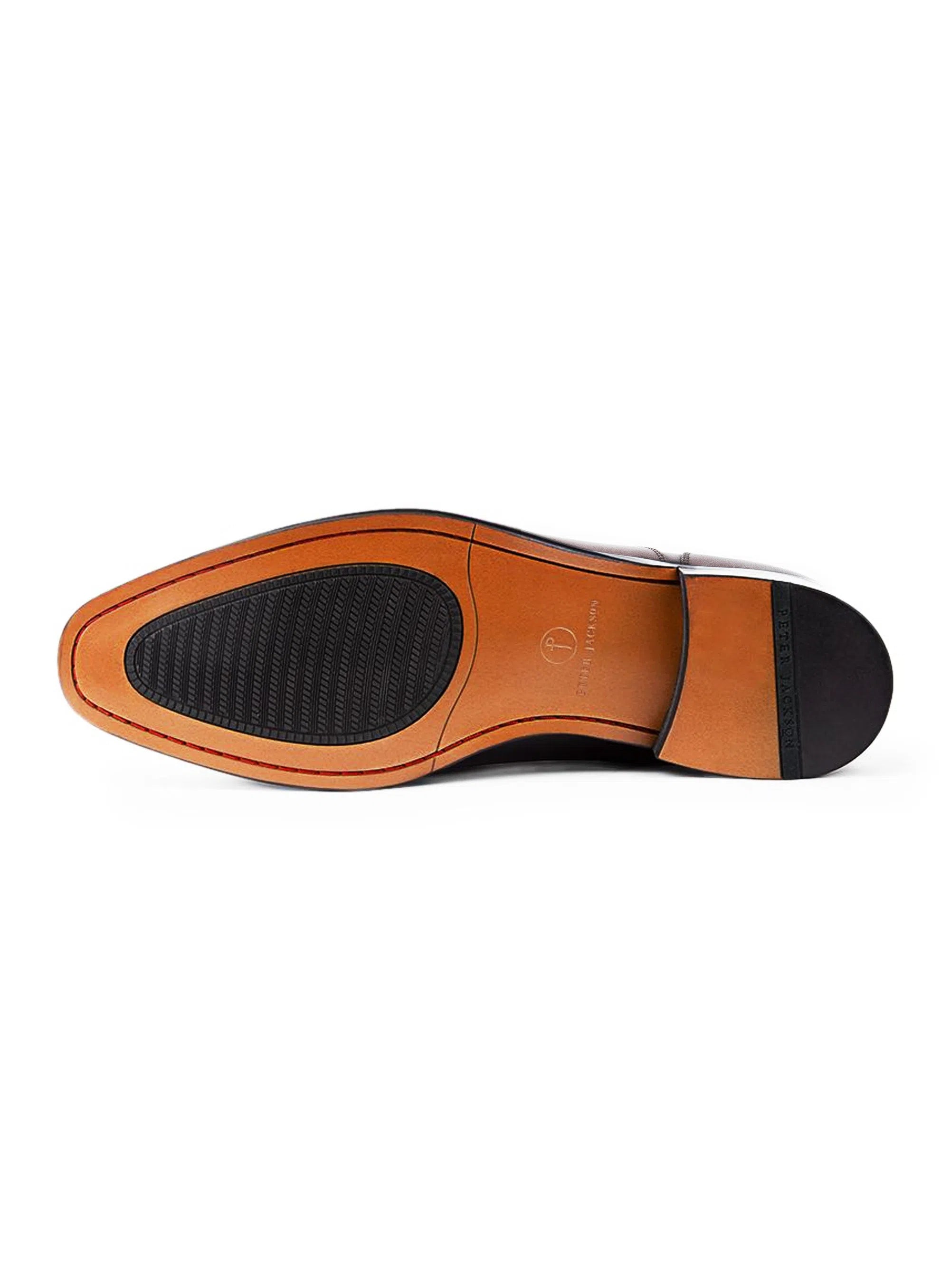 Montisanti Brown Toe Cap Derby