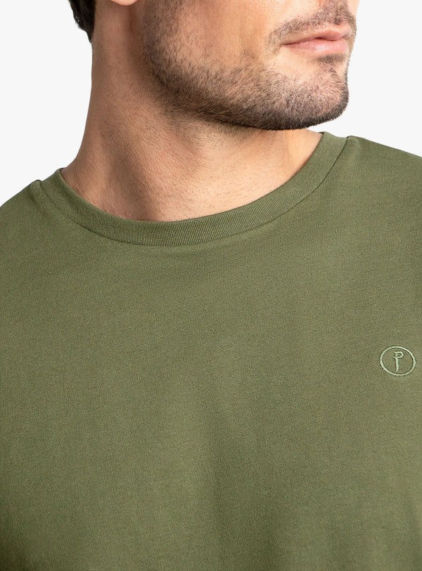 Naples Olive Tee