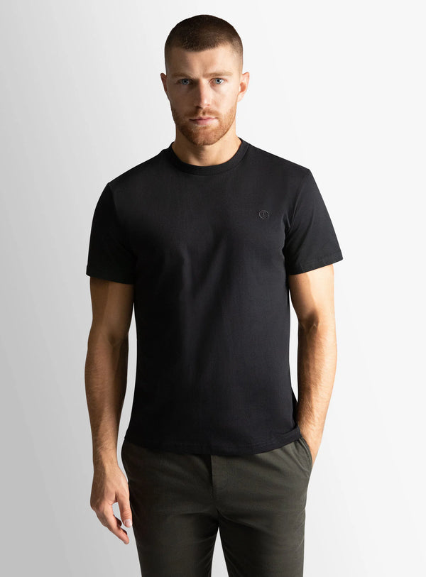 Naples Plain Black Tee