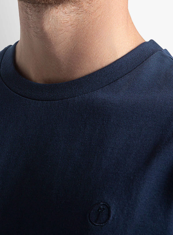Naples Plain Navy Tee