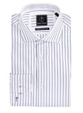 Navy Pinstripe Business Shirt