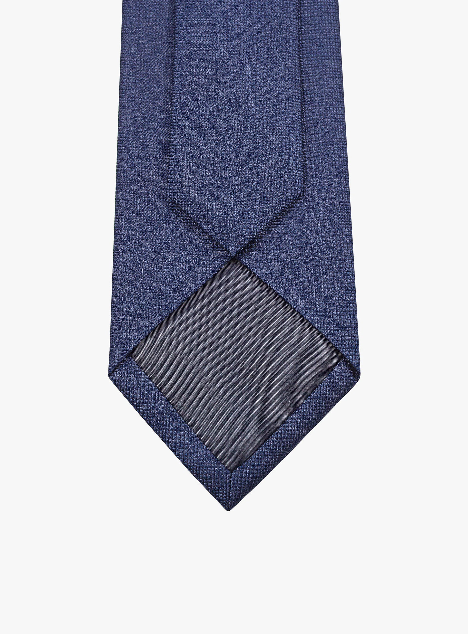 Navy Textured Tie
