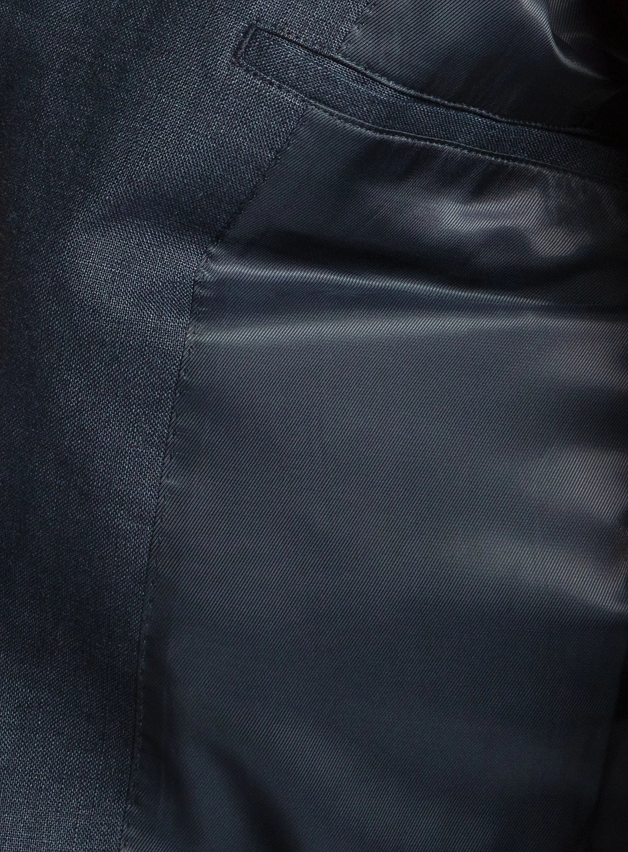 Oia Linen Navy Jacket