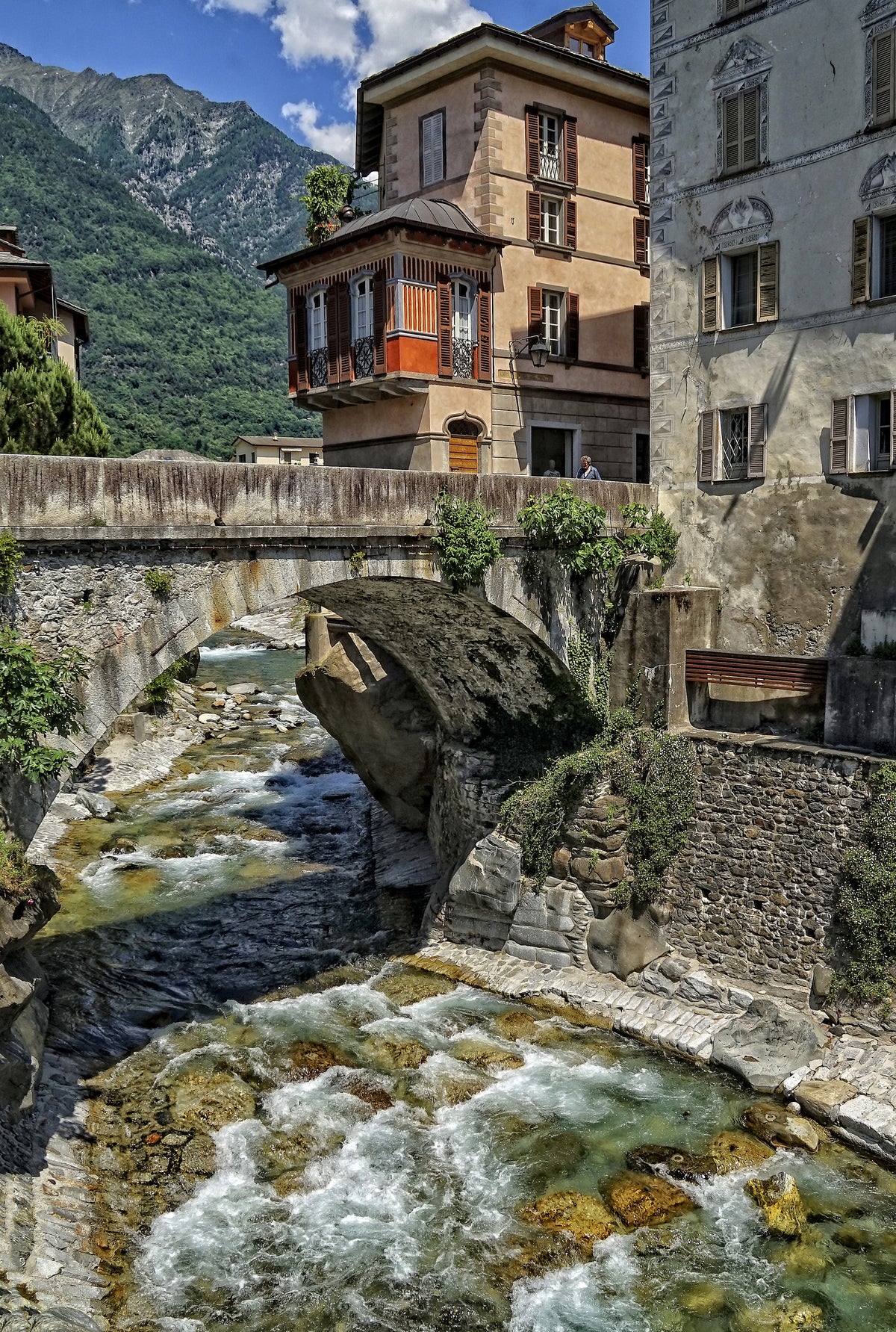 Inside an Italian mill
