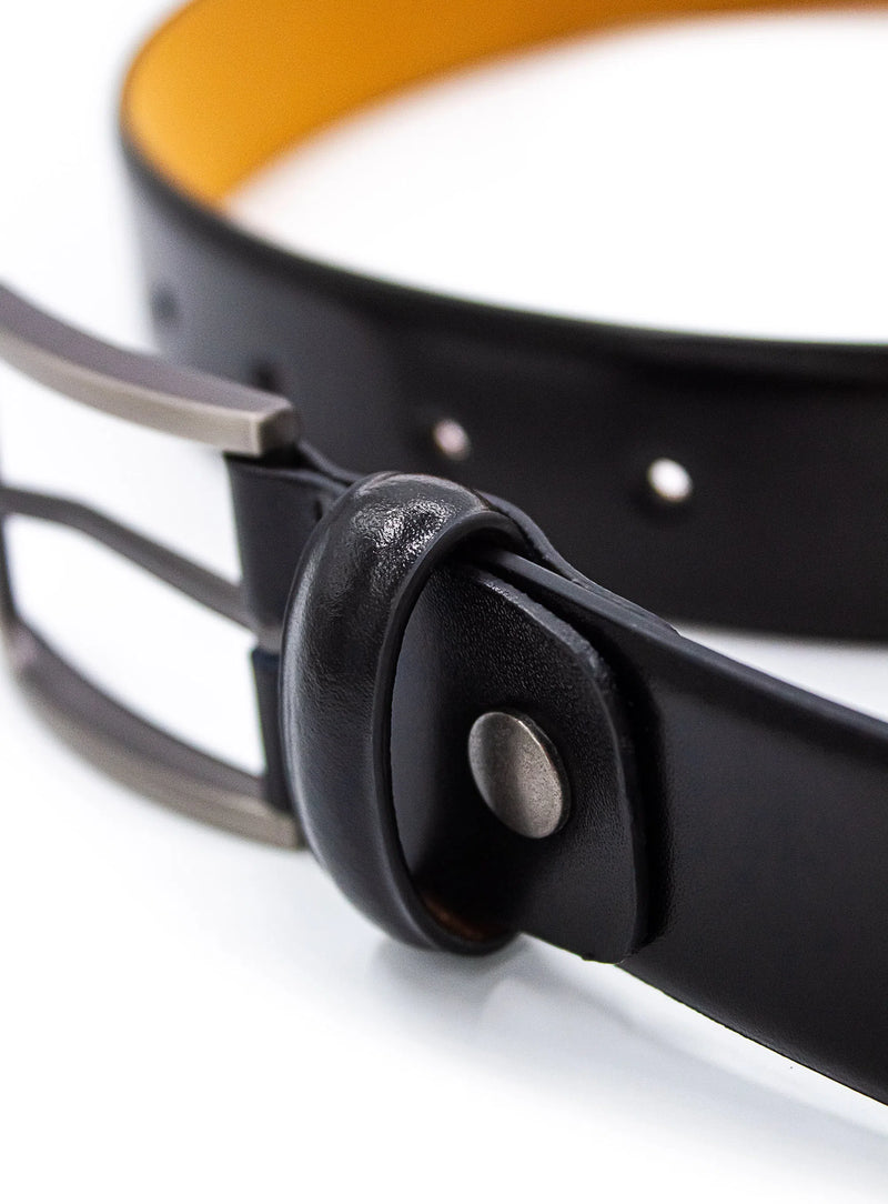 Plain Black Belt