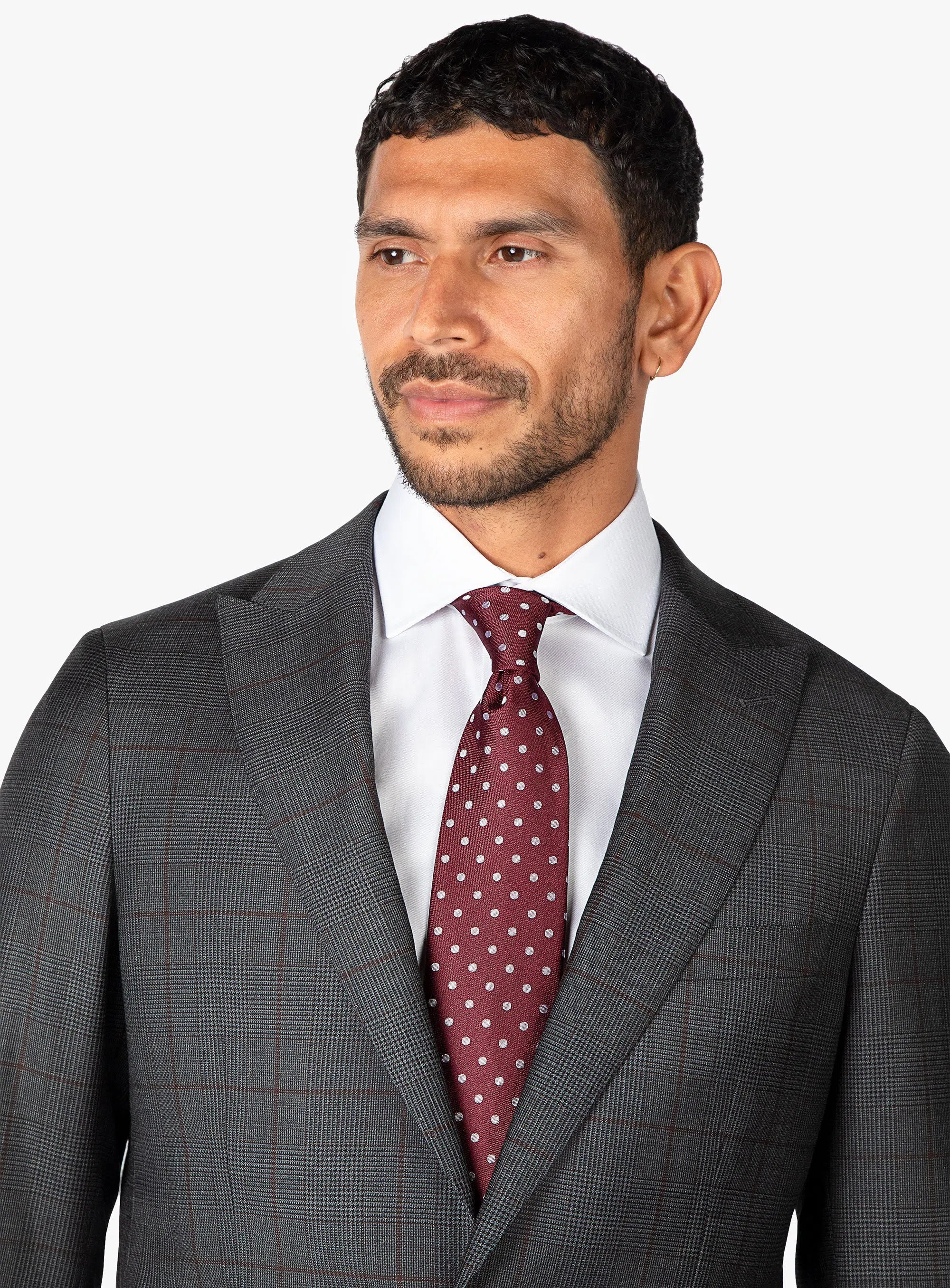 Prince of Wales Charcoal Suit